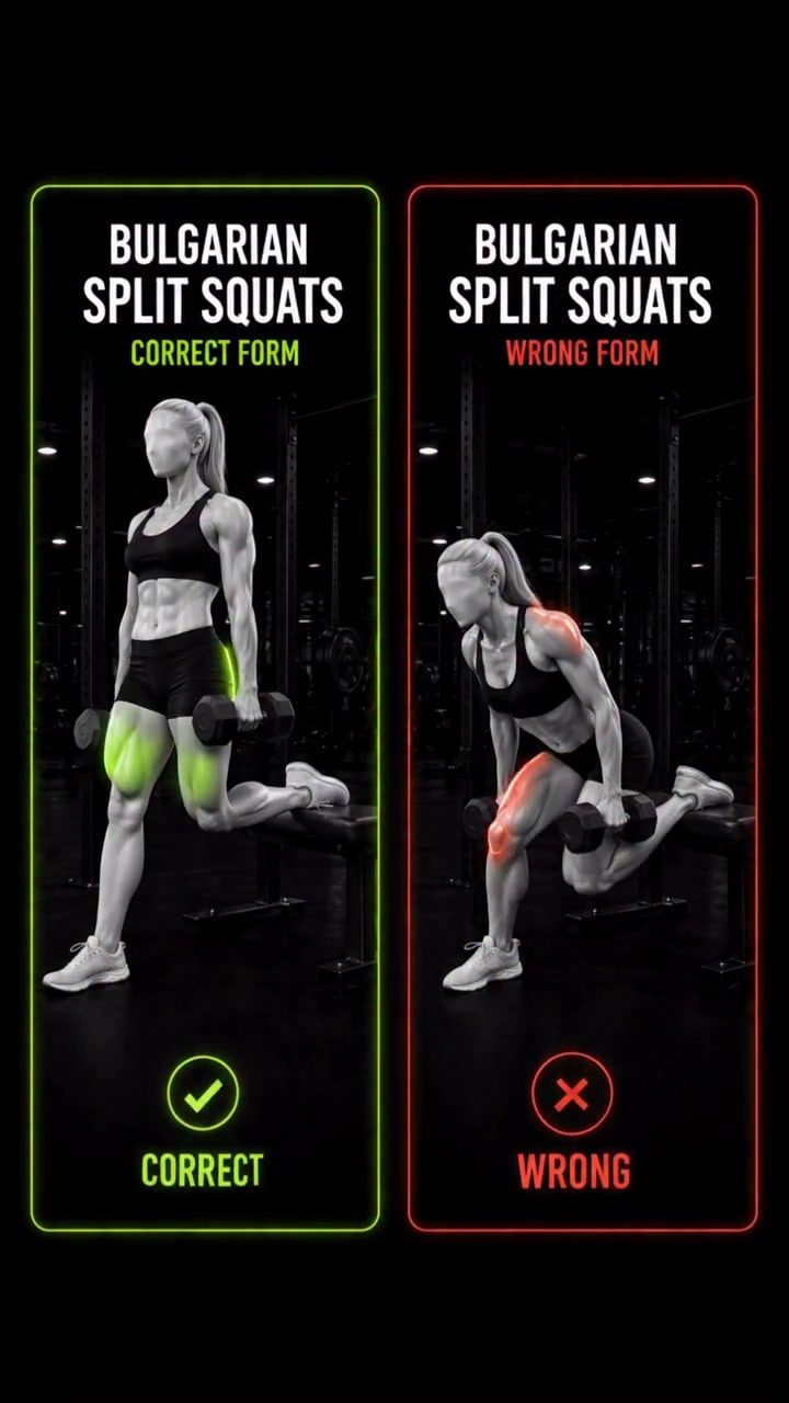 Master the Bulgarian Split Squat: Correct Technique for Glute and Leg Strength