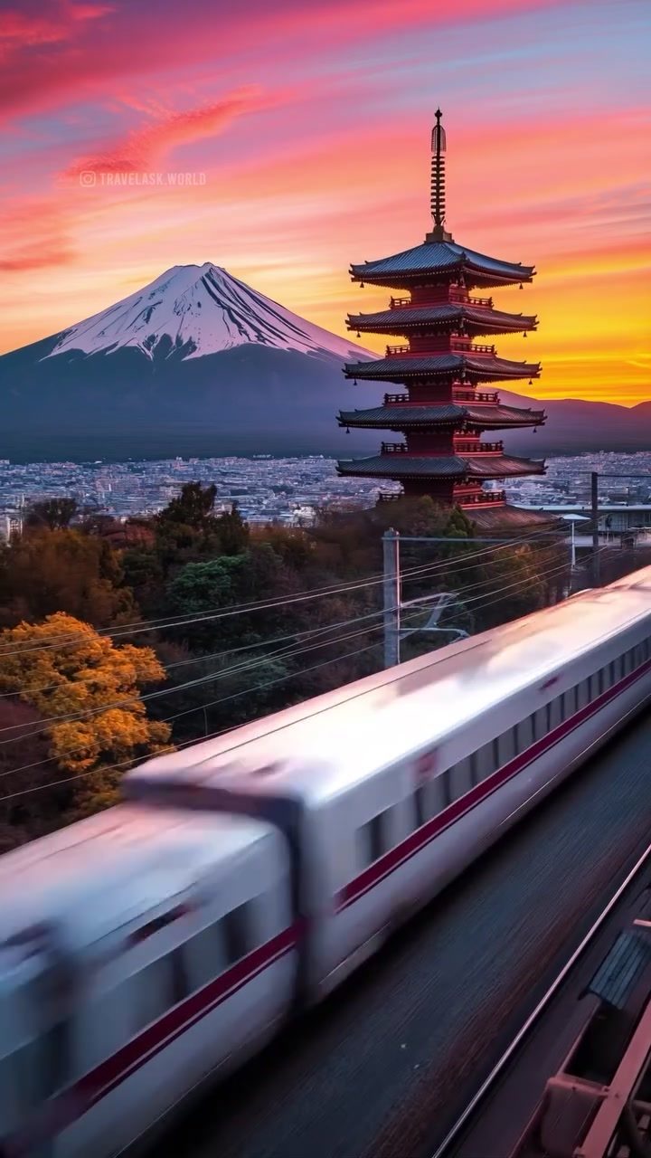 Japan's Iconic Scenarios: Tradition and Modernity