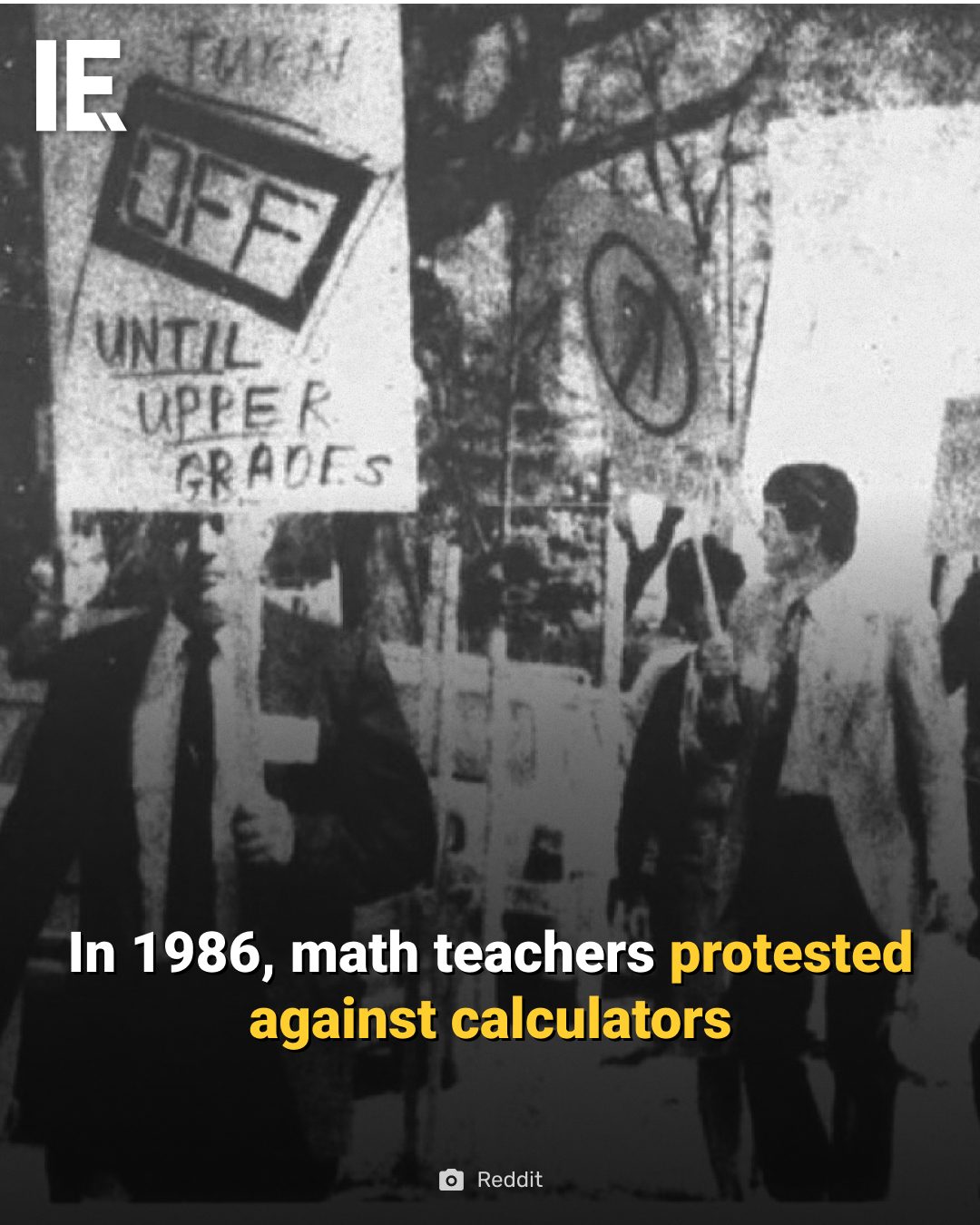 When Math Teachers Protested Calculators in the 1980s