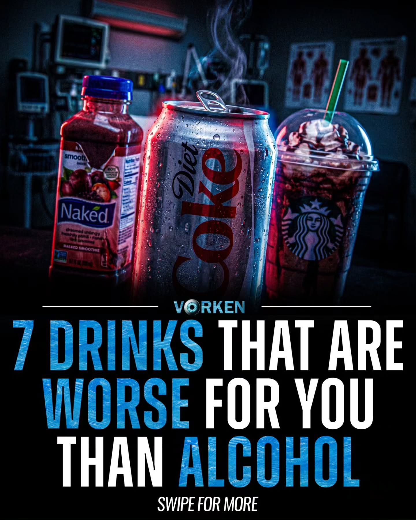 7 Surprising Drinks Worse for You Than Soda