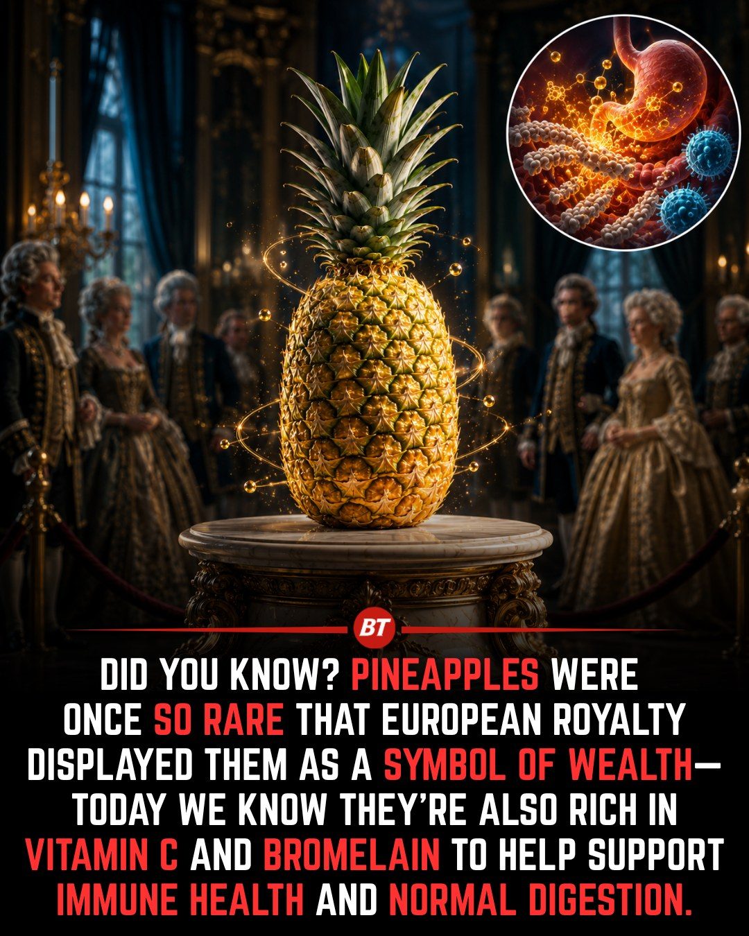 Pineapples: From Royalty Symbols to Nutritional Superfoods