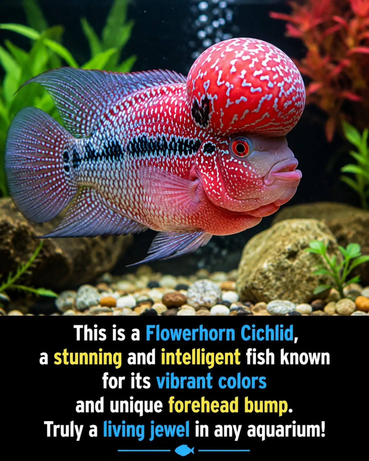 Discover the Beauty of Flowerhorn Cichlids in Aquariums