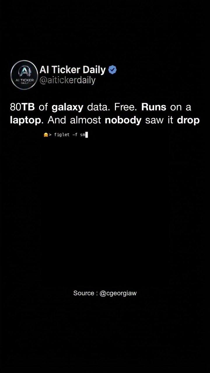 Galaxy Data Analysis Now Possible on Any Laptop
