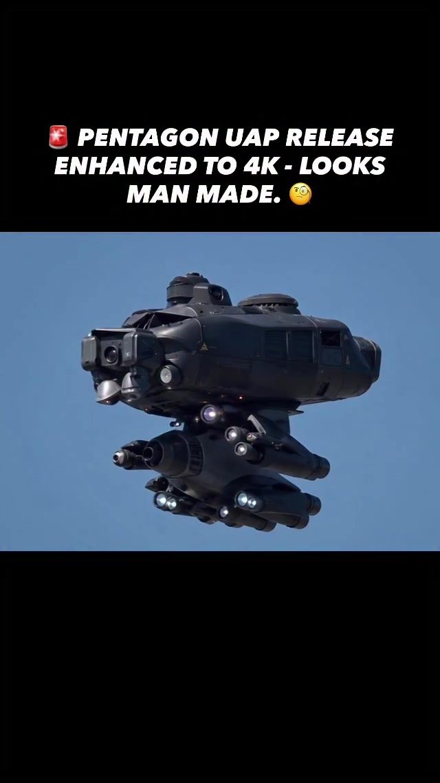 Pentagon's Enhanced 4K UFO Footage: Man-Made or Advanced Tech?