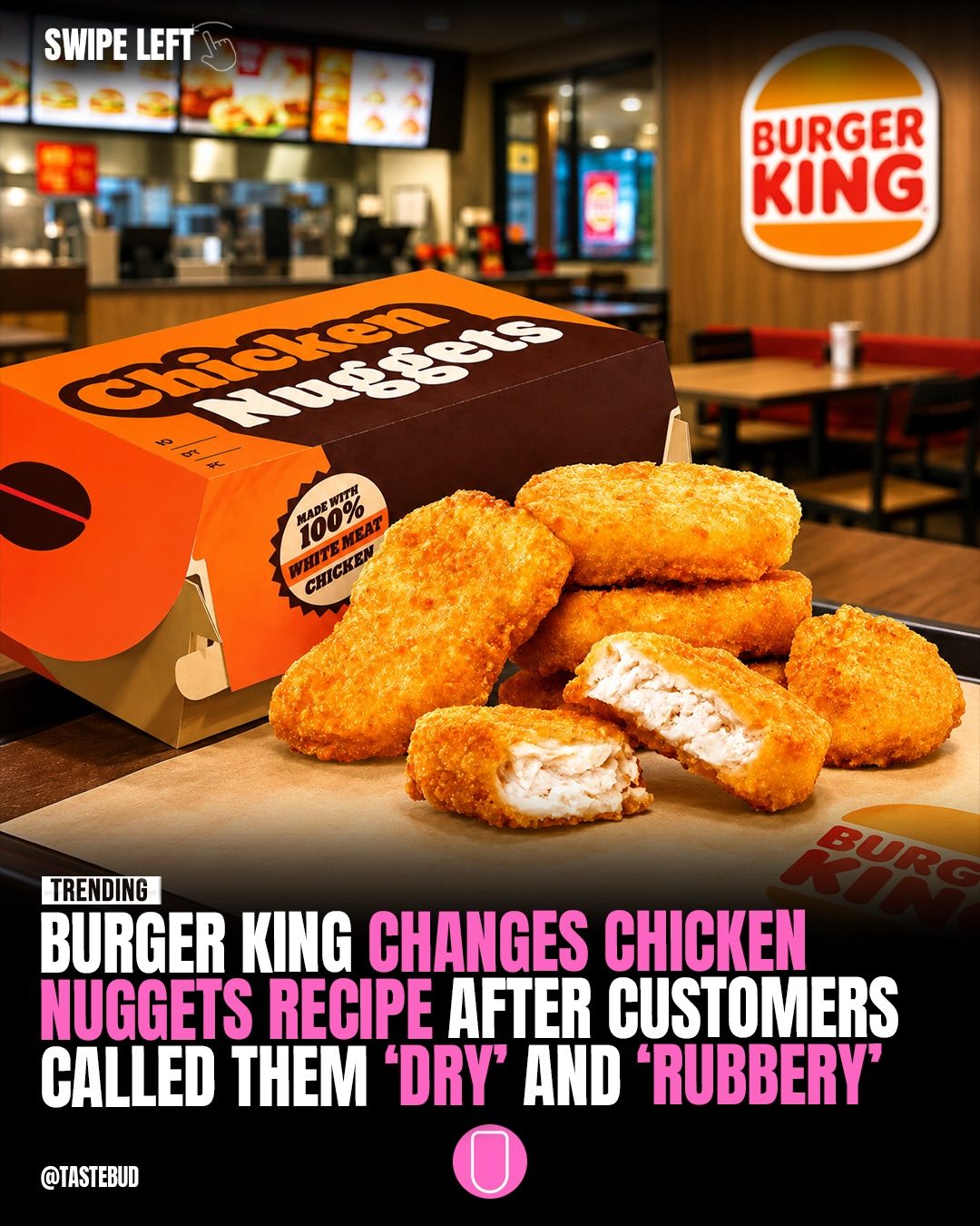 Burger King Chicken Nuggets Update: New Recipe Details