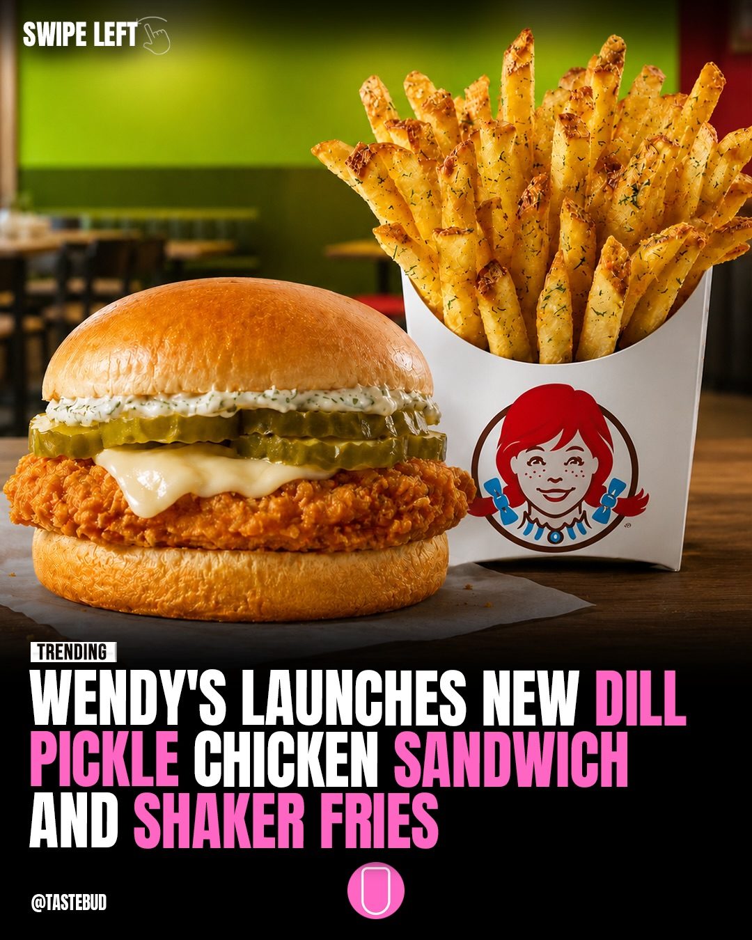 Wendy's Canada Launches Tangy Pickle-Themed Menu