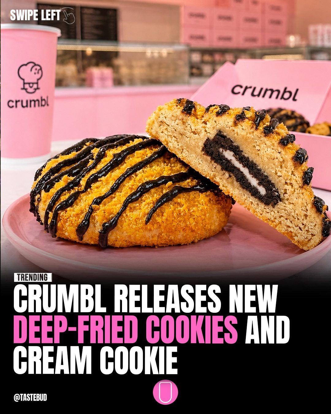 Crumbly's New Fried Cookies and Cream: A Fair Favorite in Cookie Form