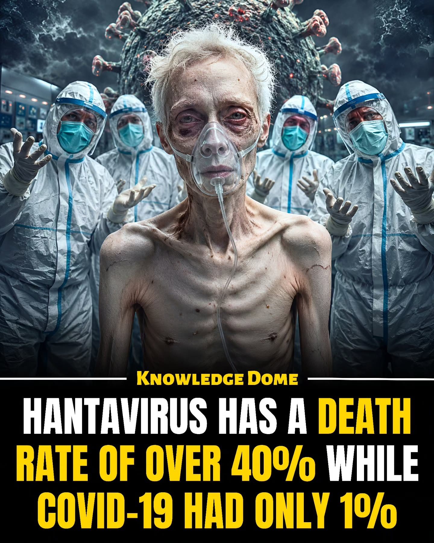 Hantavirus vs. COVID-19: Deadly but Less Contagious