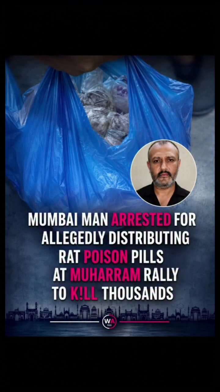 Mumbai Police Foil Alleged Poison Plot at Muharram Rally