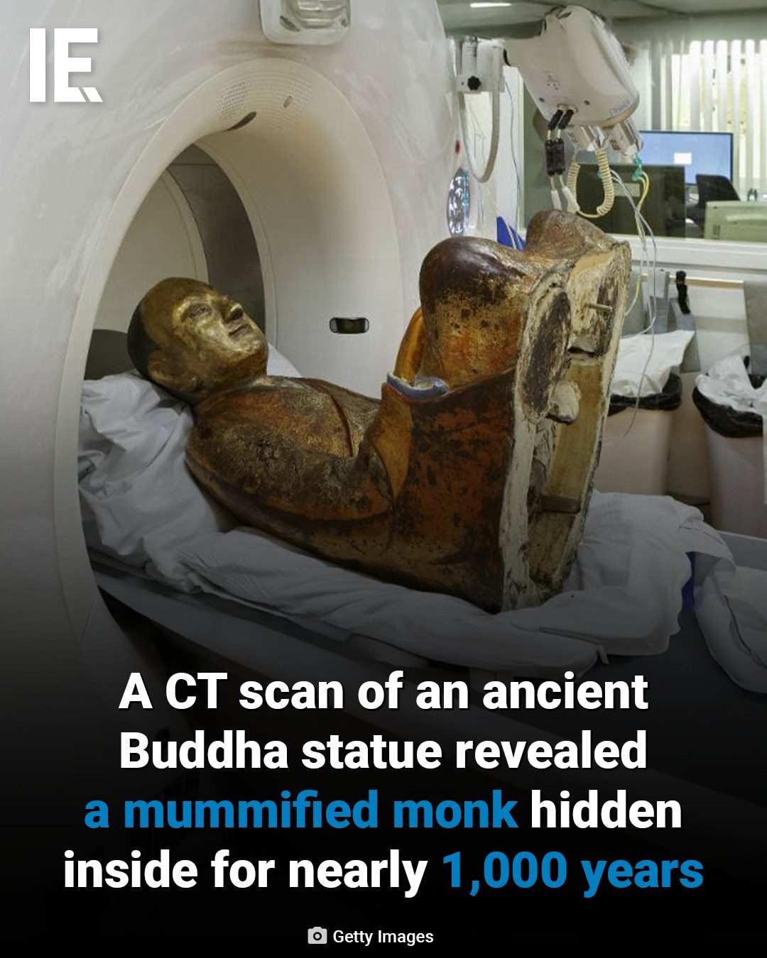 Astonishing Discovery: Mummified Monk Found Inside Buddha Statue