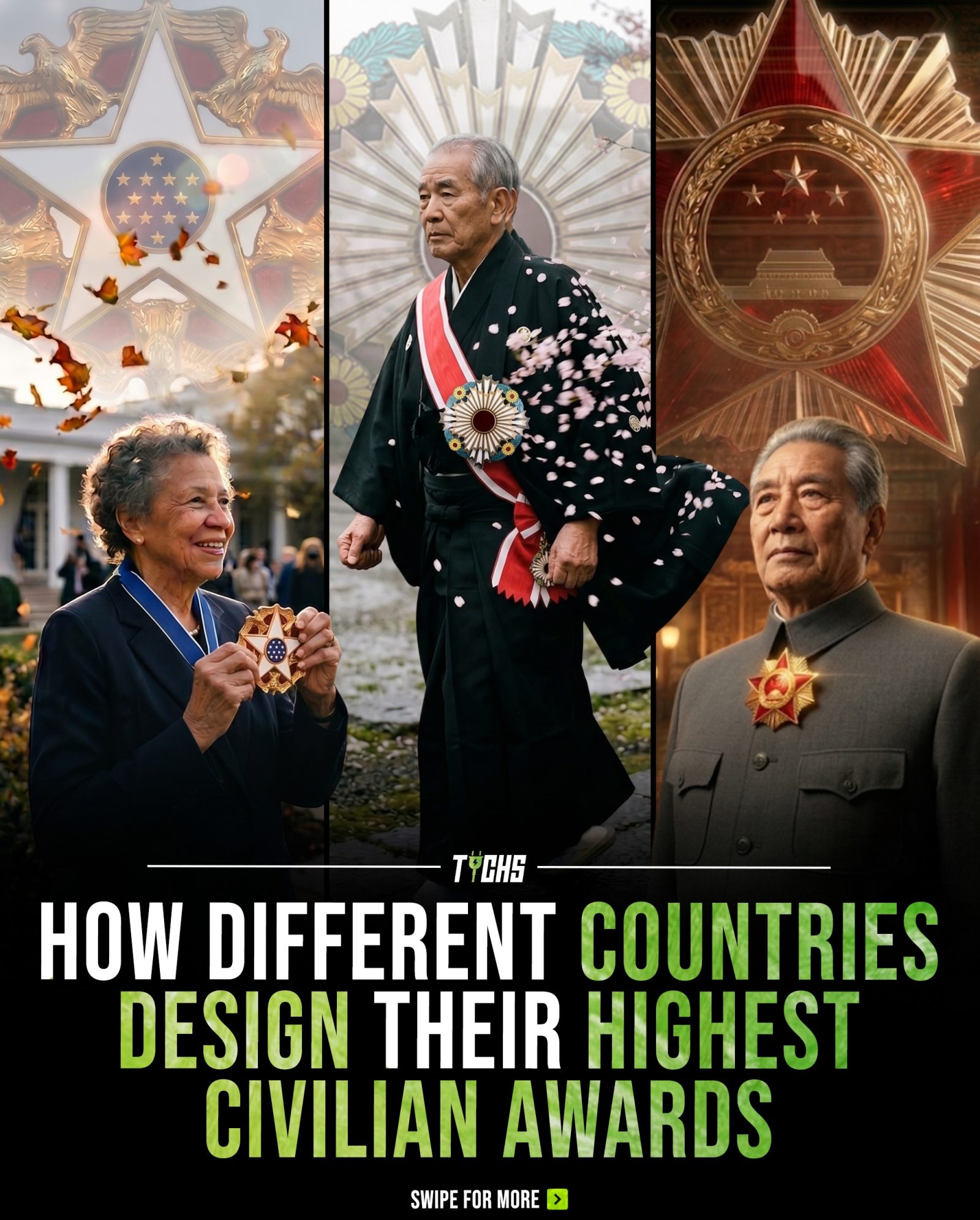 Awarding Excellence: Iconic National Honors and Their Designs