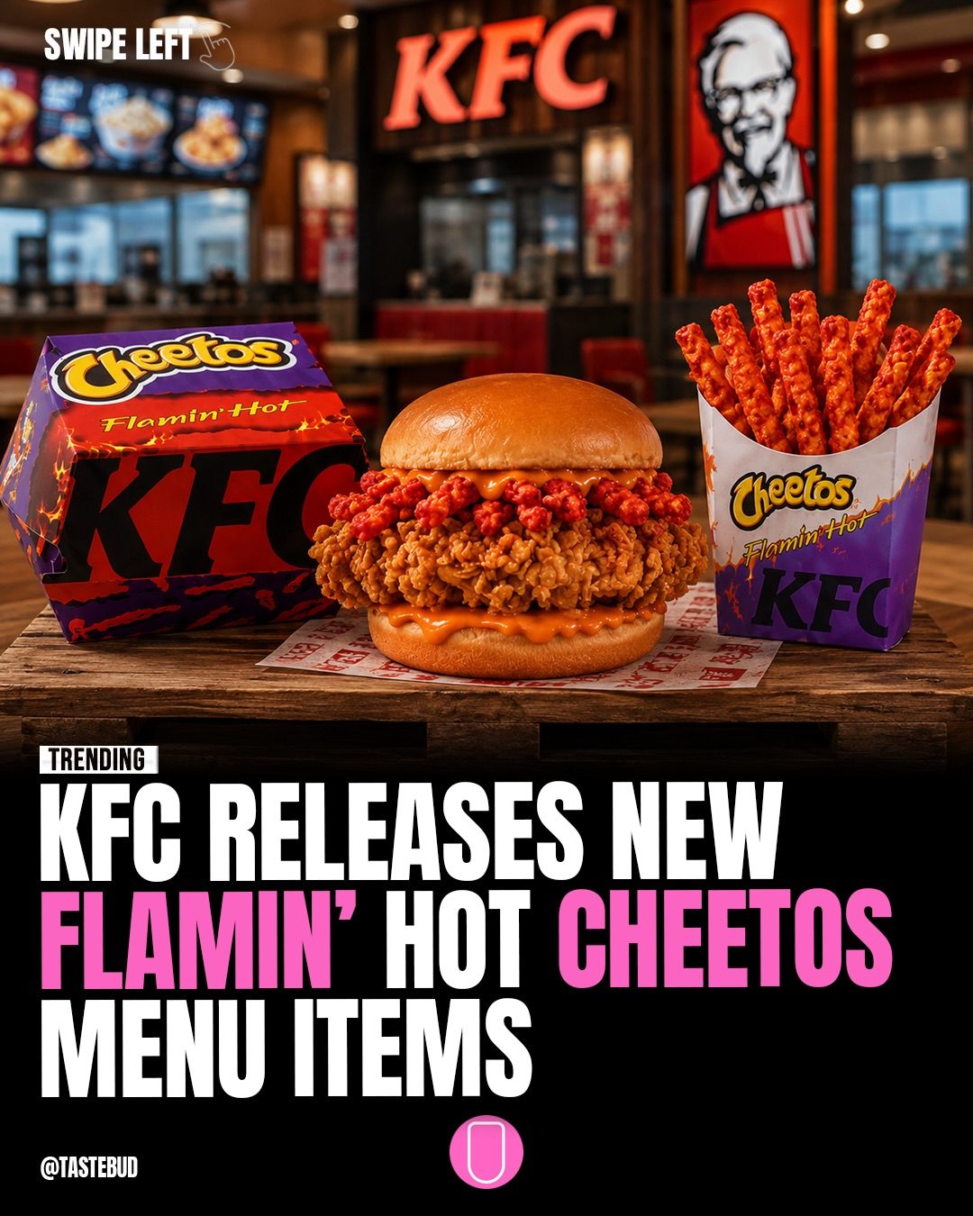 KFC x Cheetos Menu: Flamin' Hot Canada Exclusive