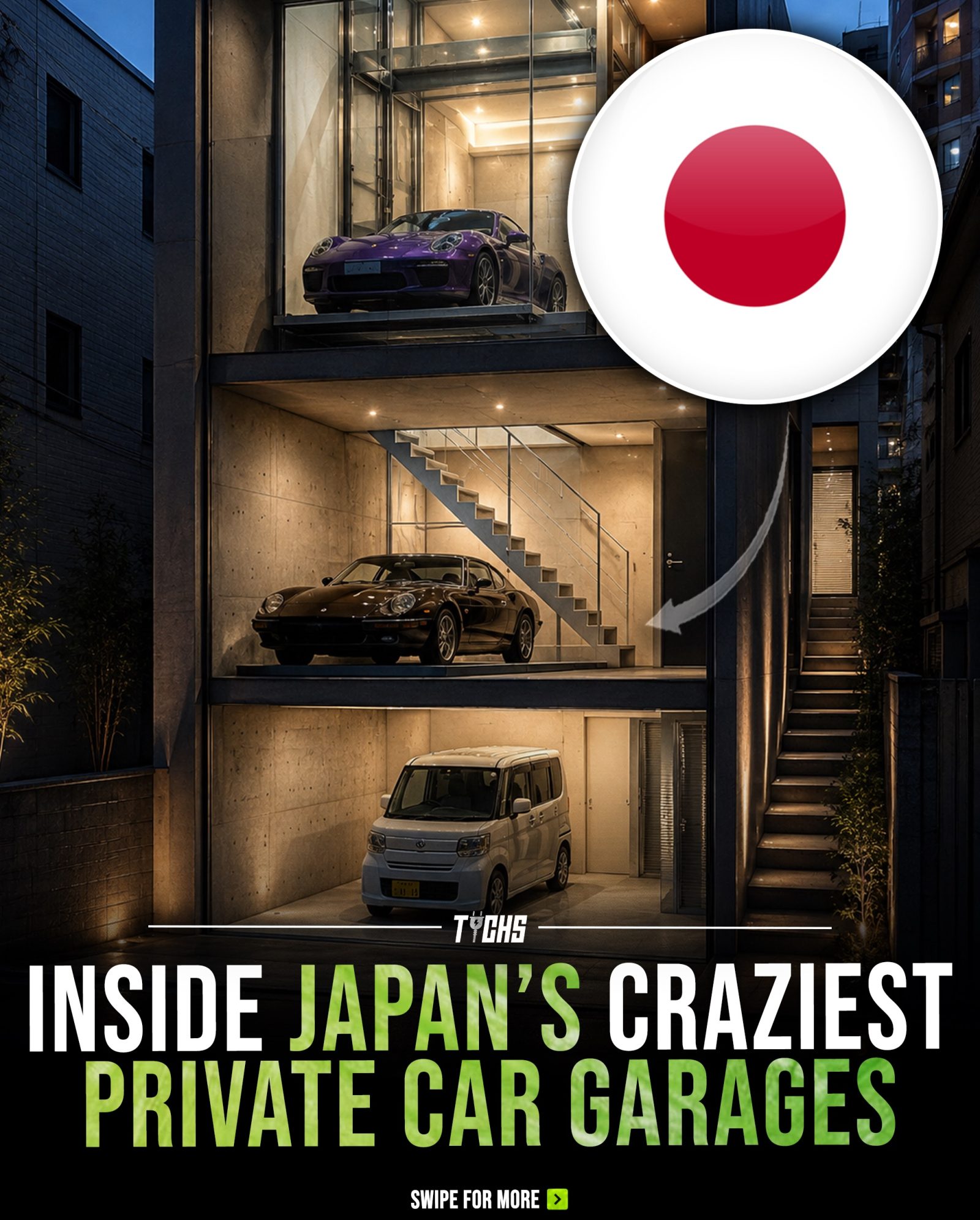 Exploring Japan's Luxury Car Garages