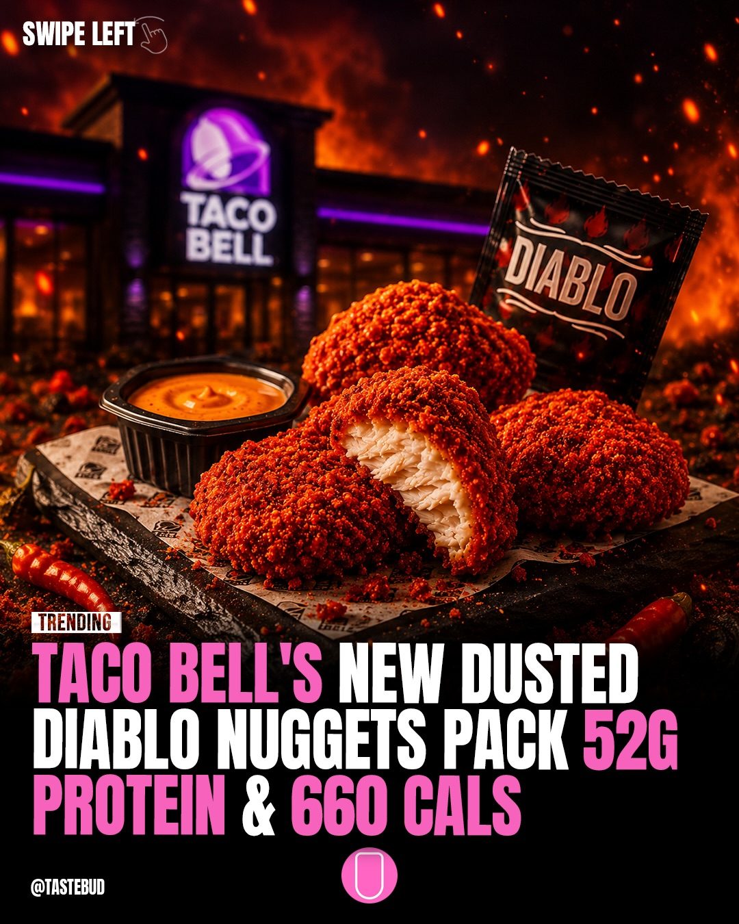 Taco Bell's New Dusted Diablo Nuggets: A Protein-Packed Twist