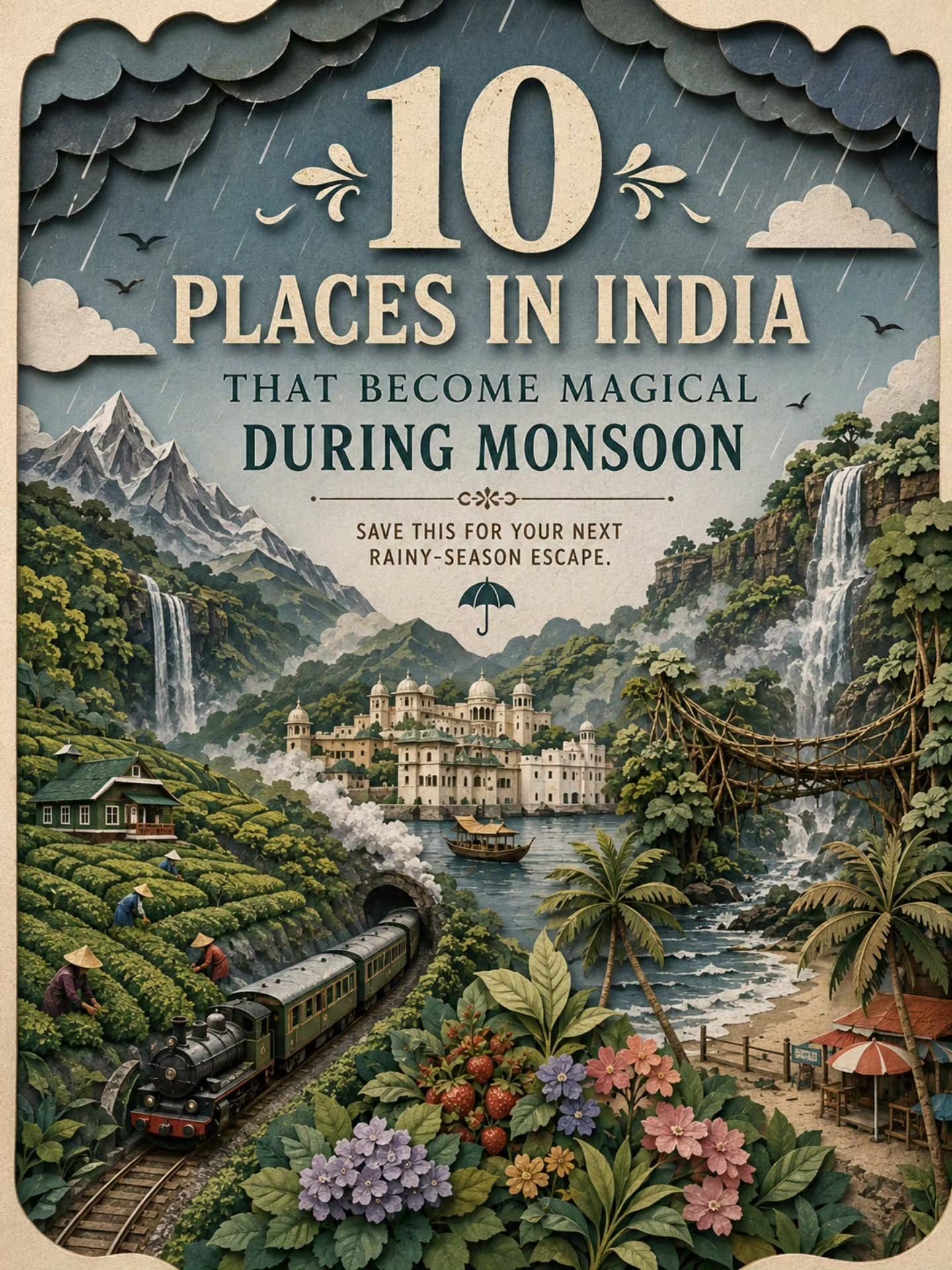Top Monsoon Getaways in India to Visit This Season