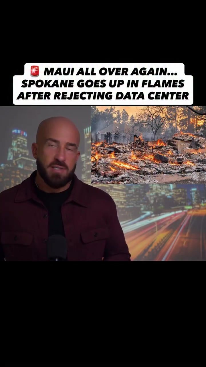 Spokane Wildfires: Data Center Controversy and Eerie Similarities to Maui