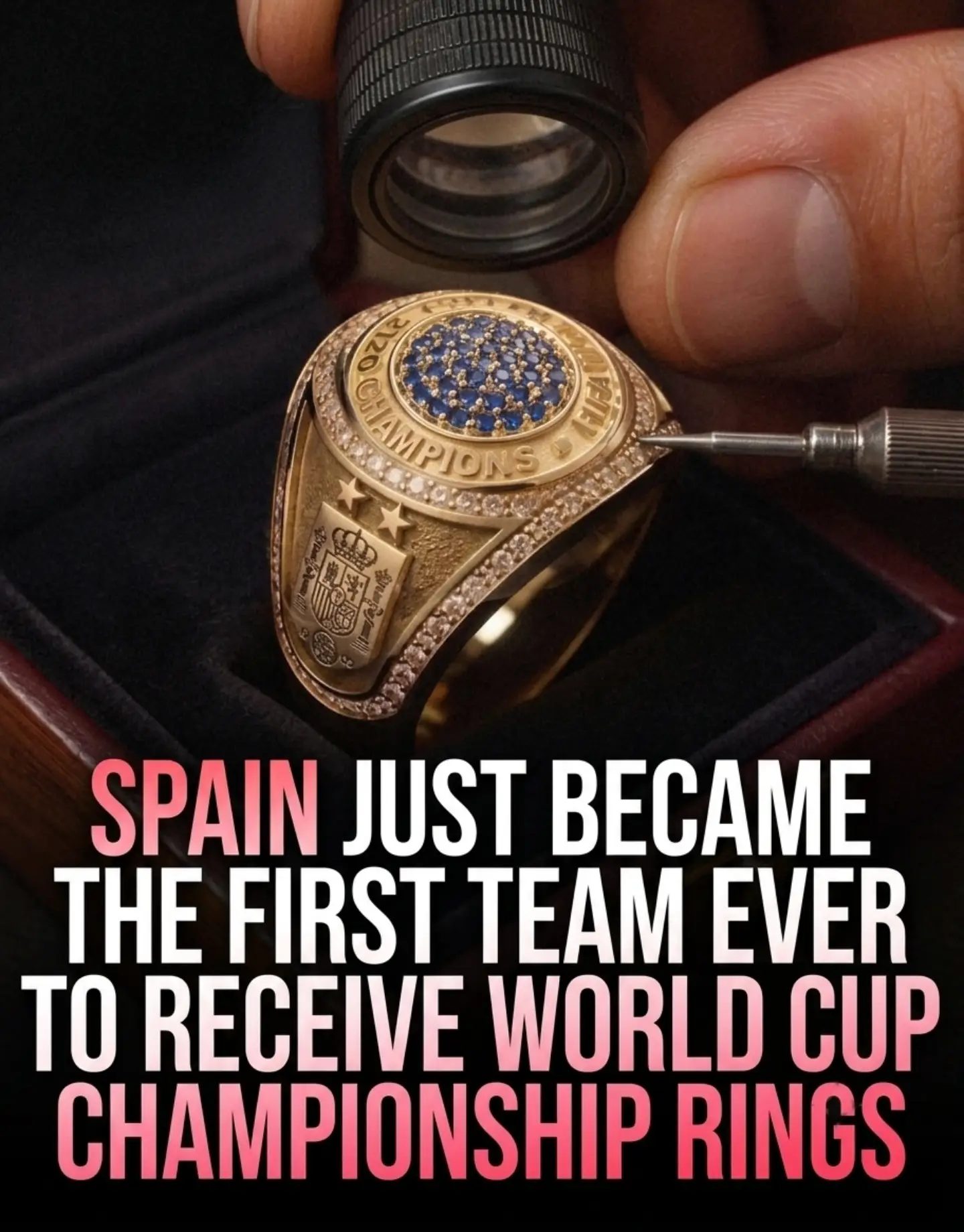Spain's First Women's World Cup Championship Rings Unveiled