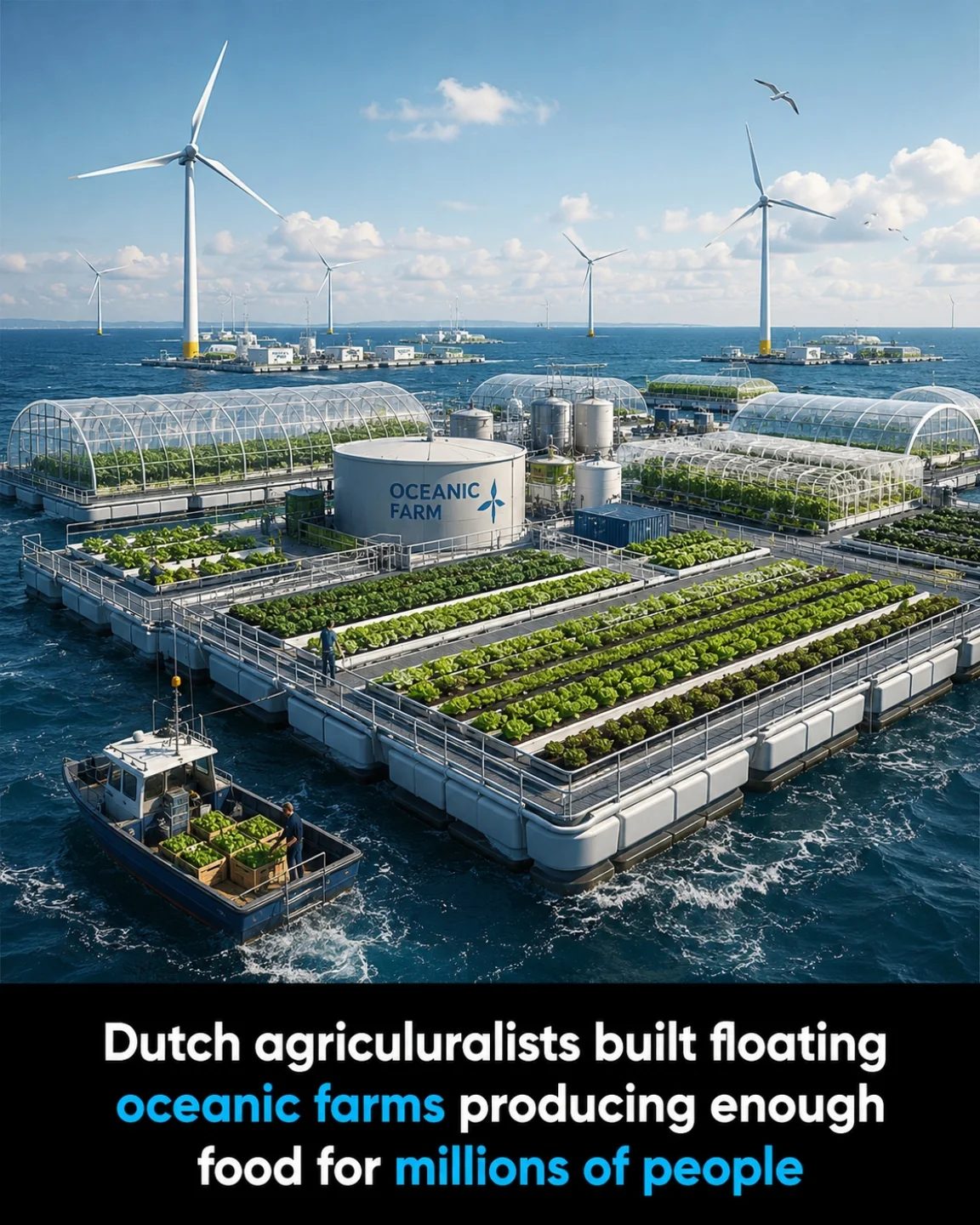 Dutch Innovation: Floating Farms for Sustainable Food Production