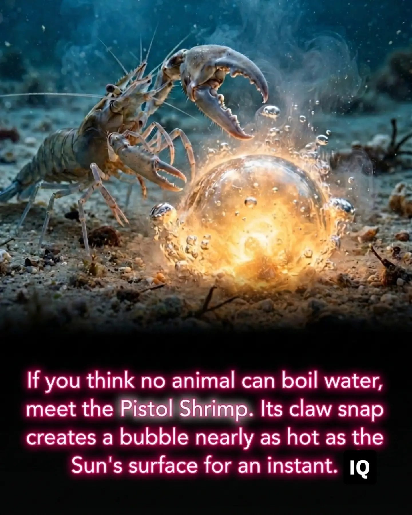 The Pistol Shrimp's Amazing Water-Boiling Ability Explained