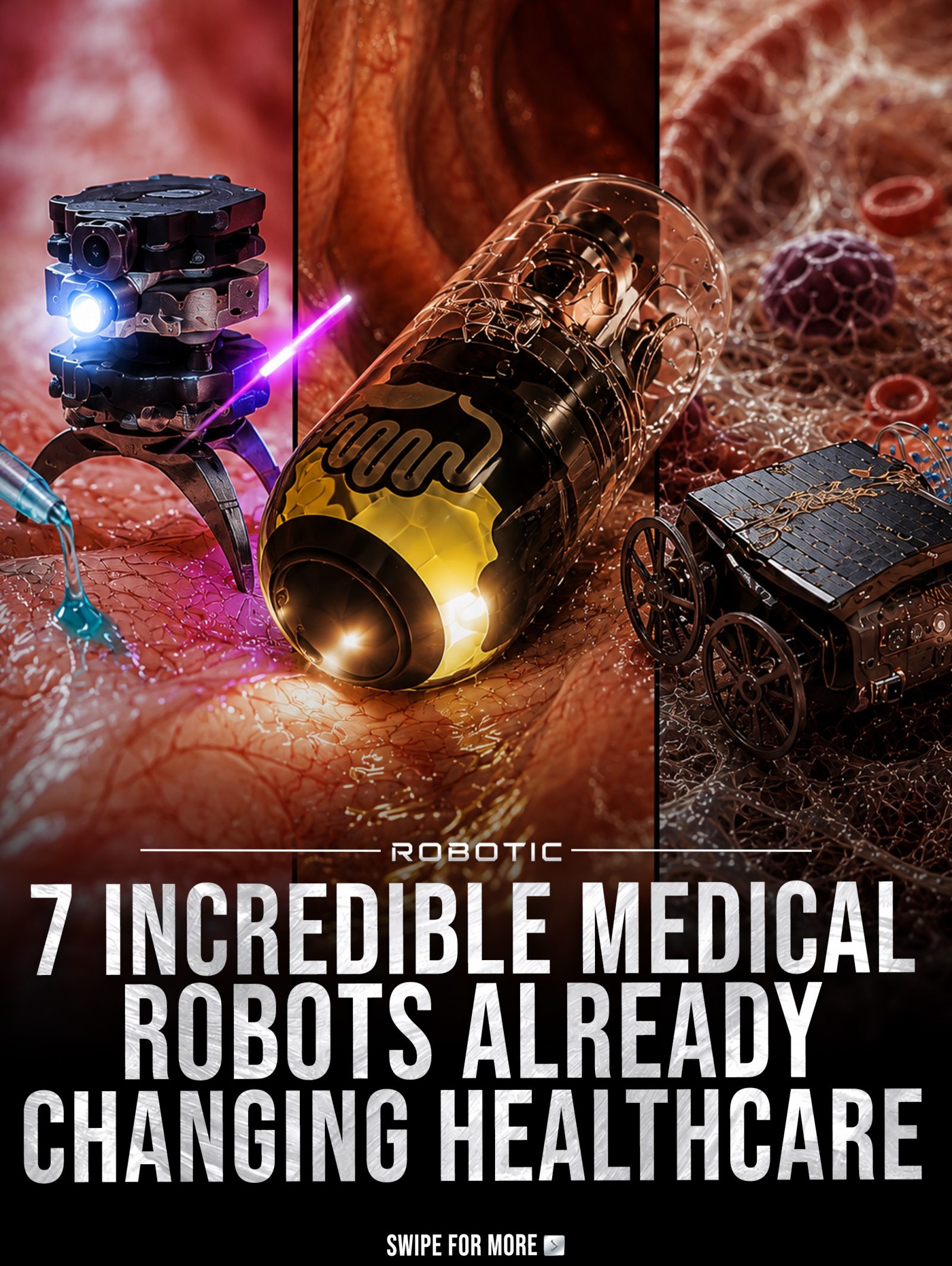 **7 Incredible Medical Robots Already Changing Healthcare**