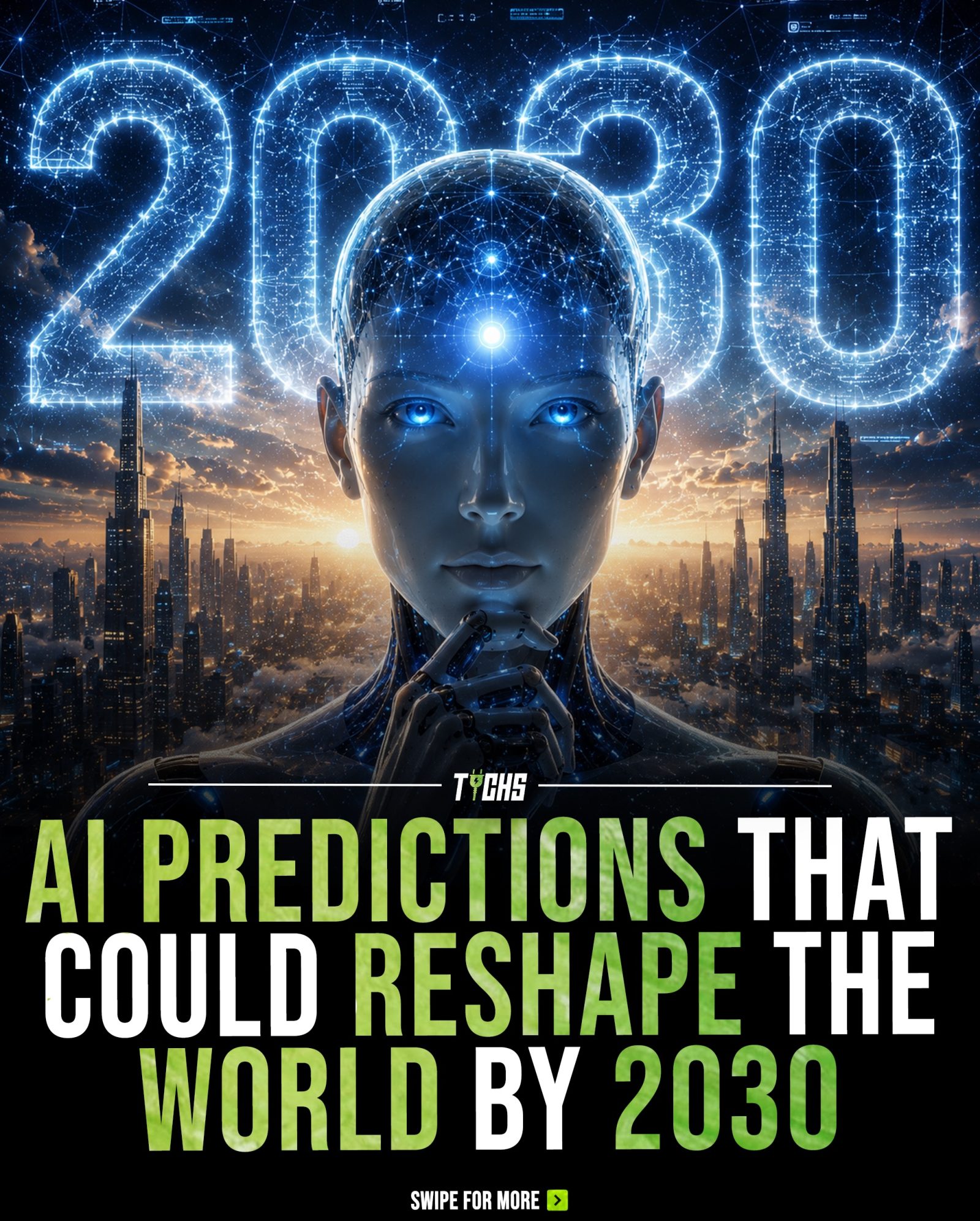 AI Predictions: Transforming Technology, Healthcare, and Society by 2030