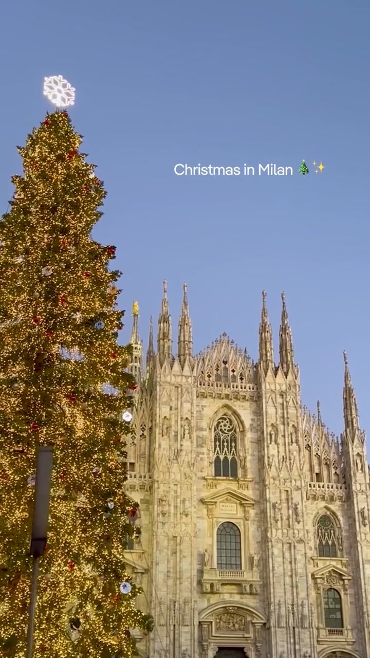 Milan's Festive Christmas Magic: A Winter Wonderland in Italy