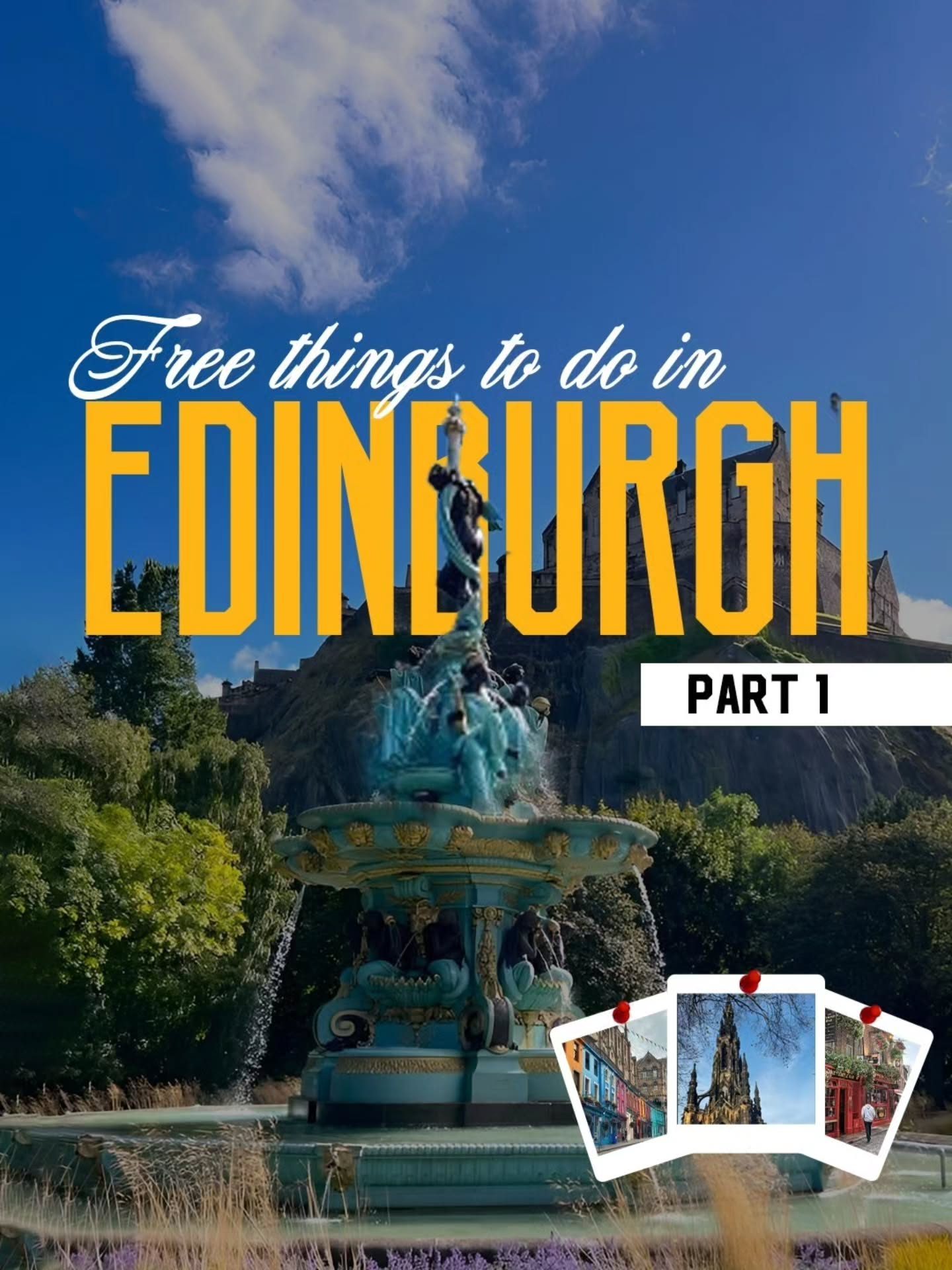 Exploring Free Edinburgh Attractions: Victoria Street to Dean Village