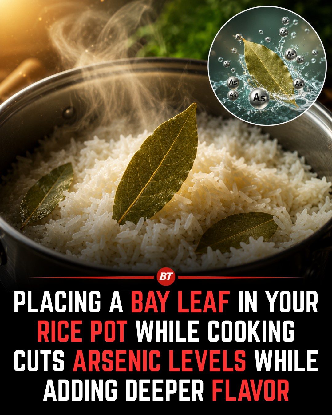 Bay Leaf in Rice: Enhance Flavor, Reduce Arsenic
