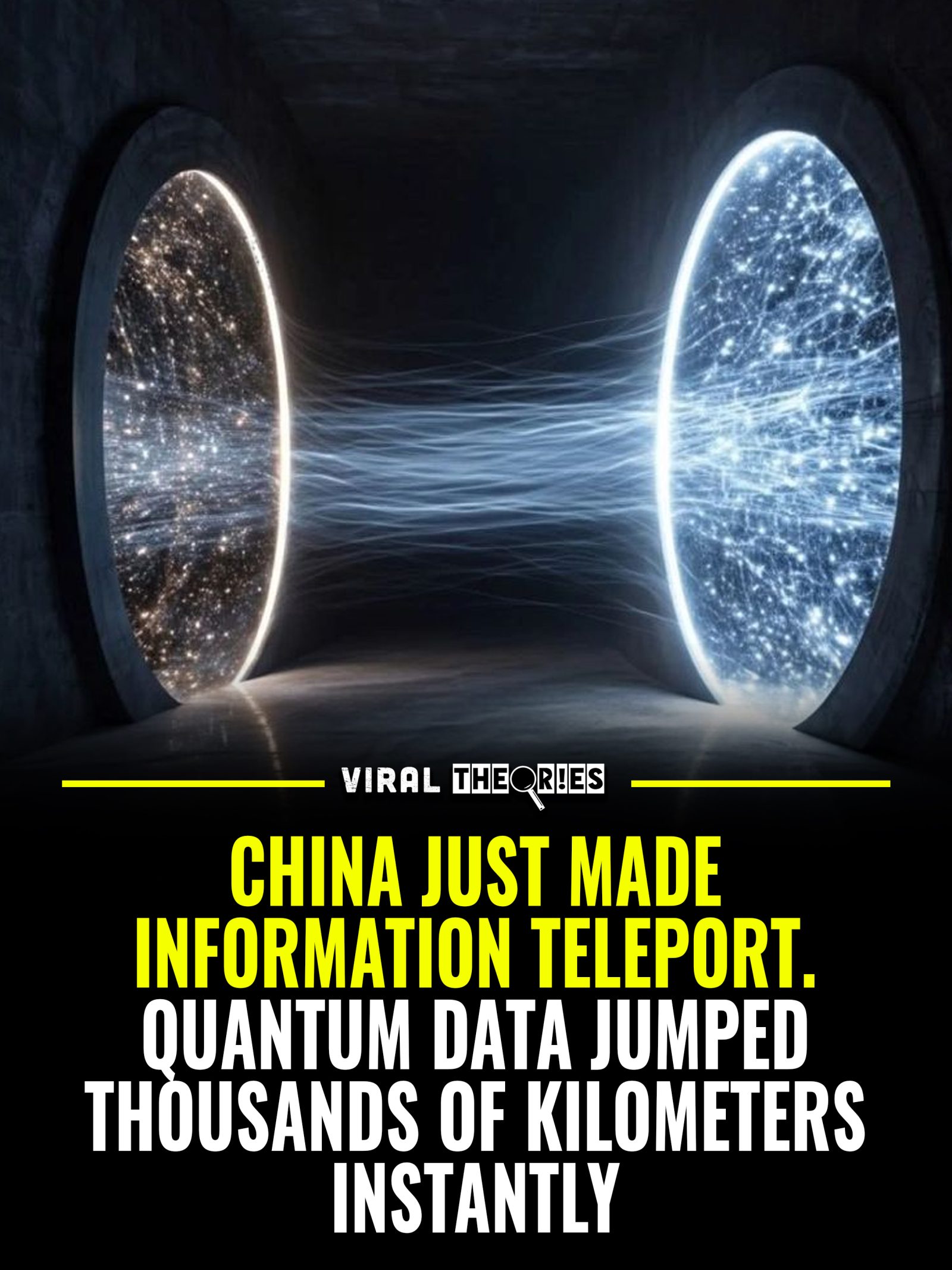 China's Quantum Teleportation Breakthrough: Data Jumps Instantly