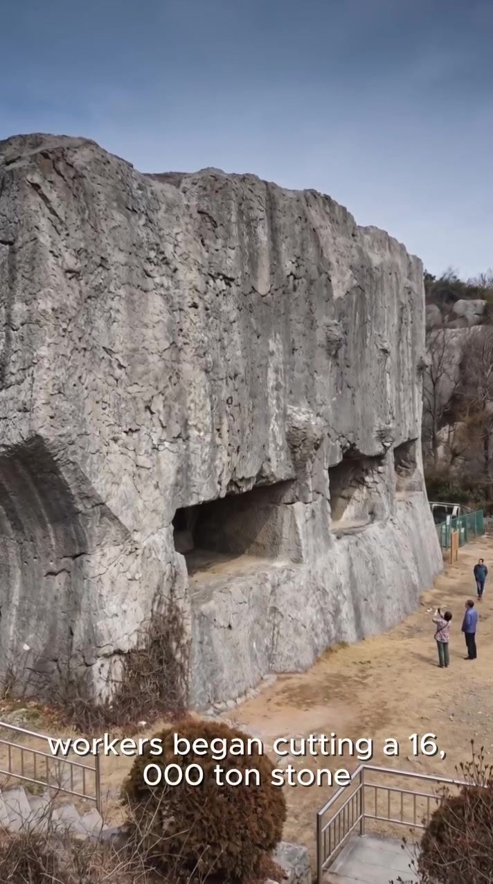 The Mystery of China's Abandoned 16,000-Tonne Stone Project