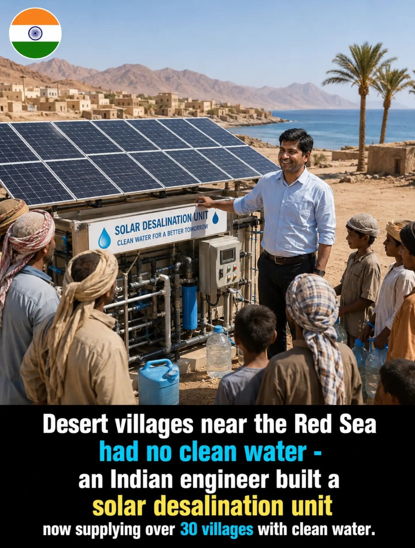 How Solar Power is Bringing Clean Water to Desert Villages