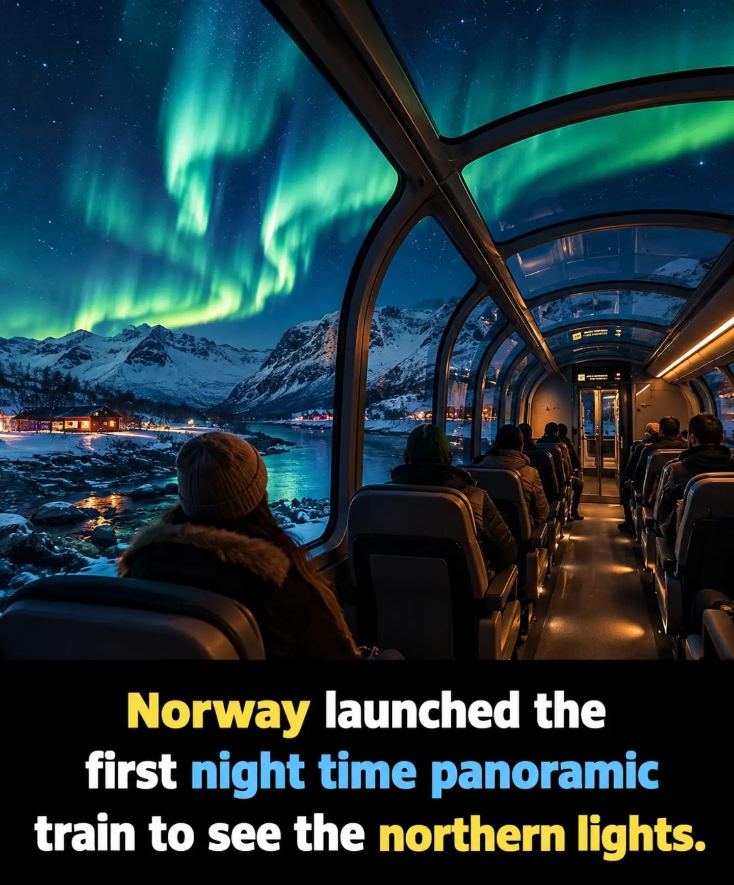 **Experience the Northern Lights on Norway's Panoramic Train**