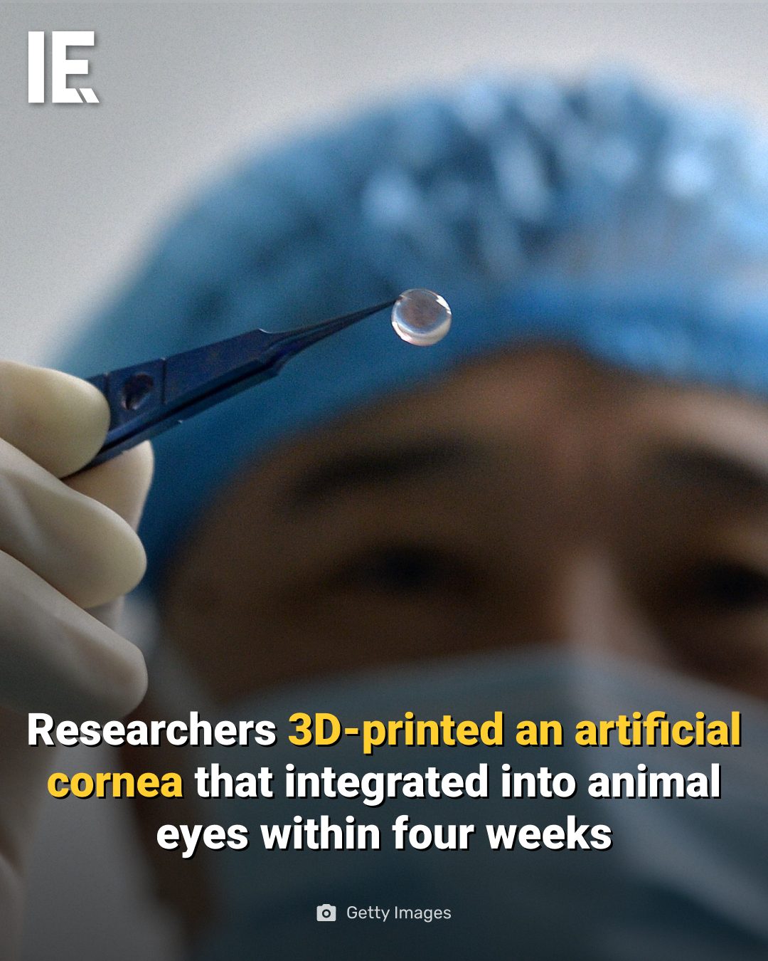 3D-Printed Artificial Corneas Show Promise in Animal Tests