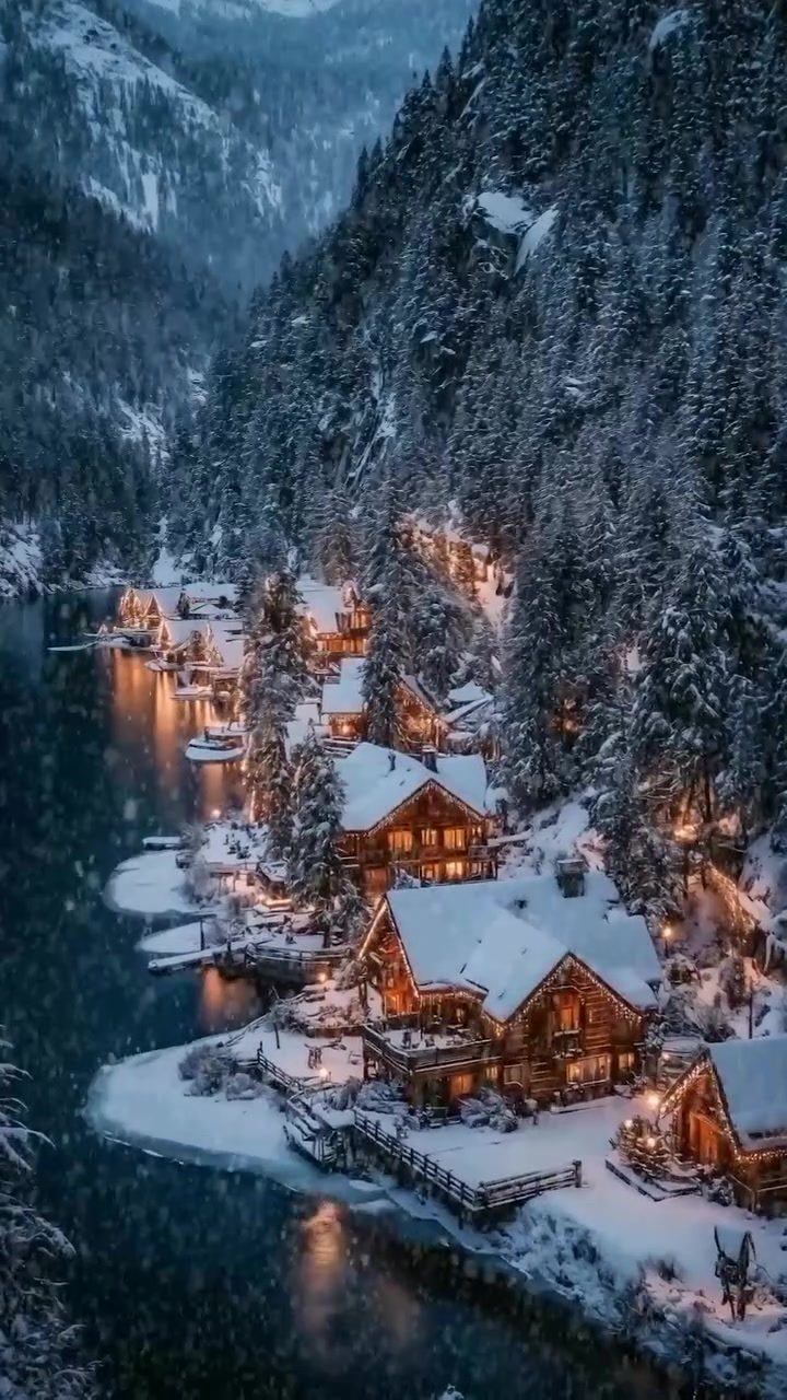 Escape to a Cozy Winter Cabin Retreat