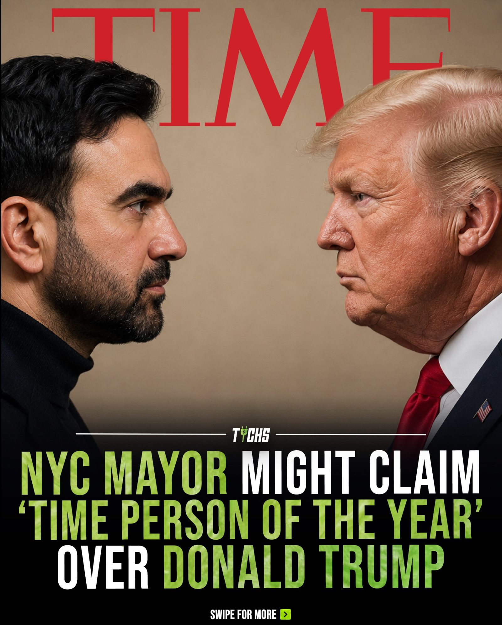 Trump vs Mamdani: Memes and Political Commentary