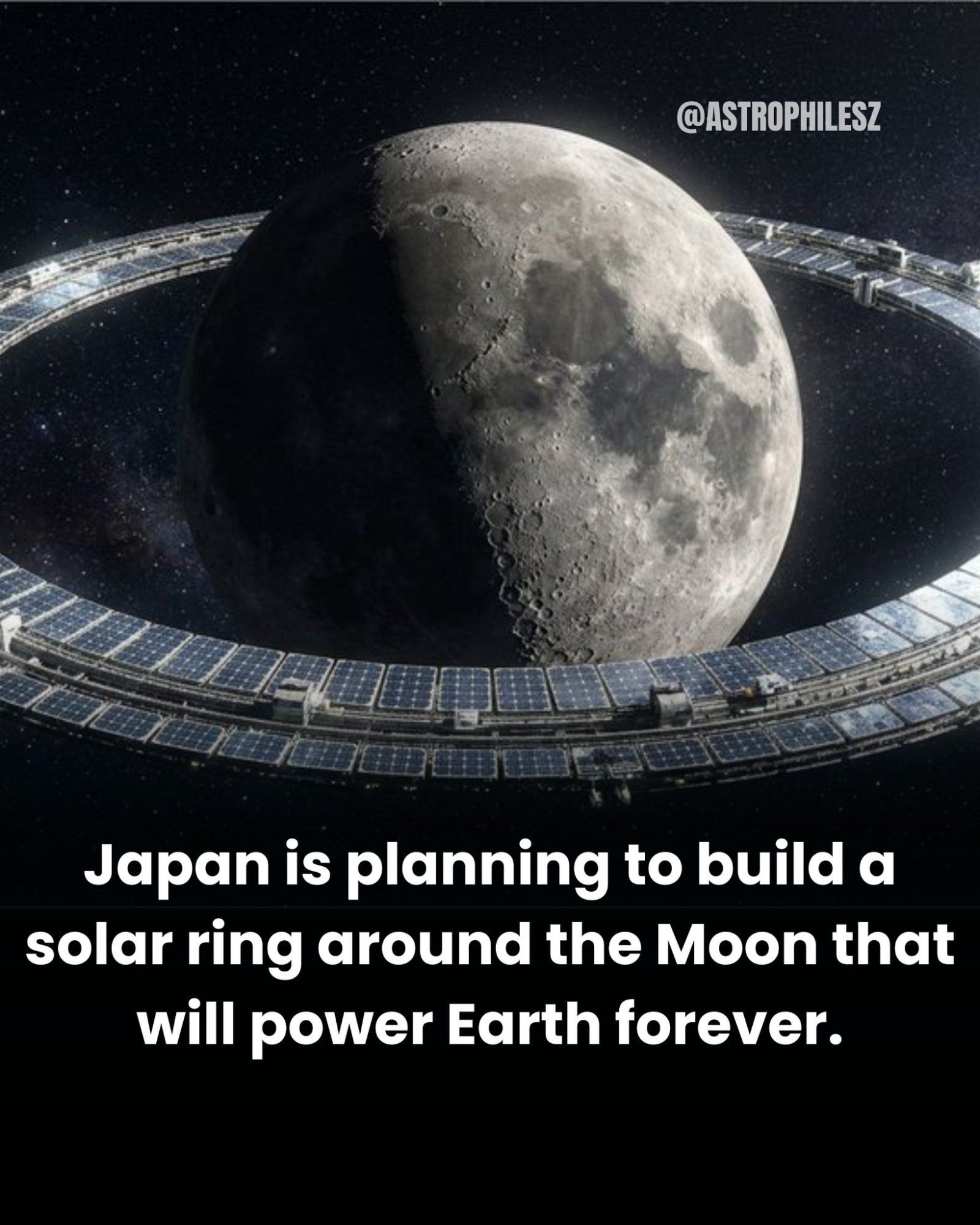 Japan's Luna Ring: Harnessing Lunar Solar Power for Earth