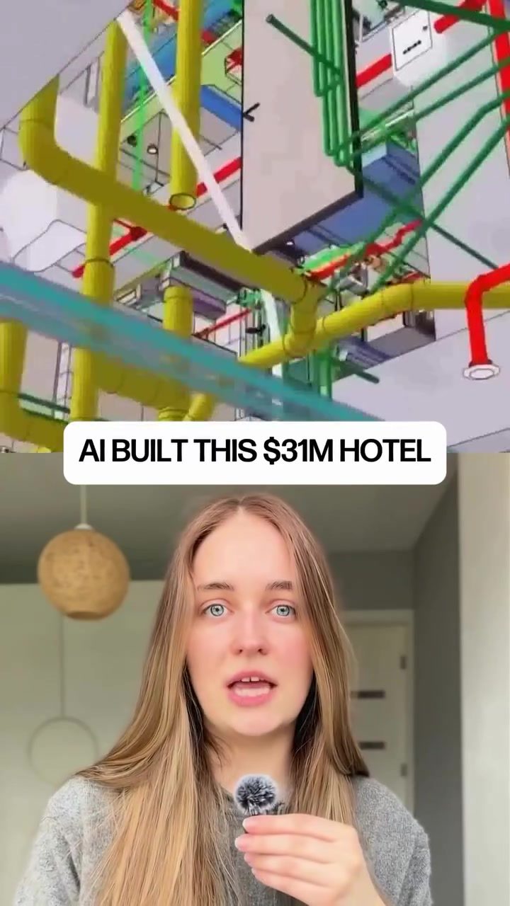 AI Revolutionizes $31M Hotel Construction with 3D Modeling