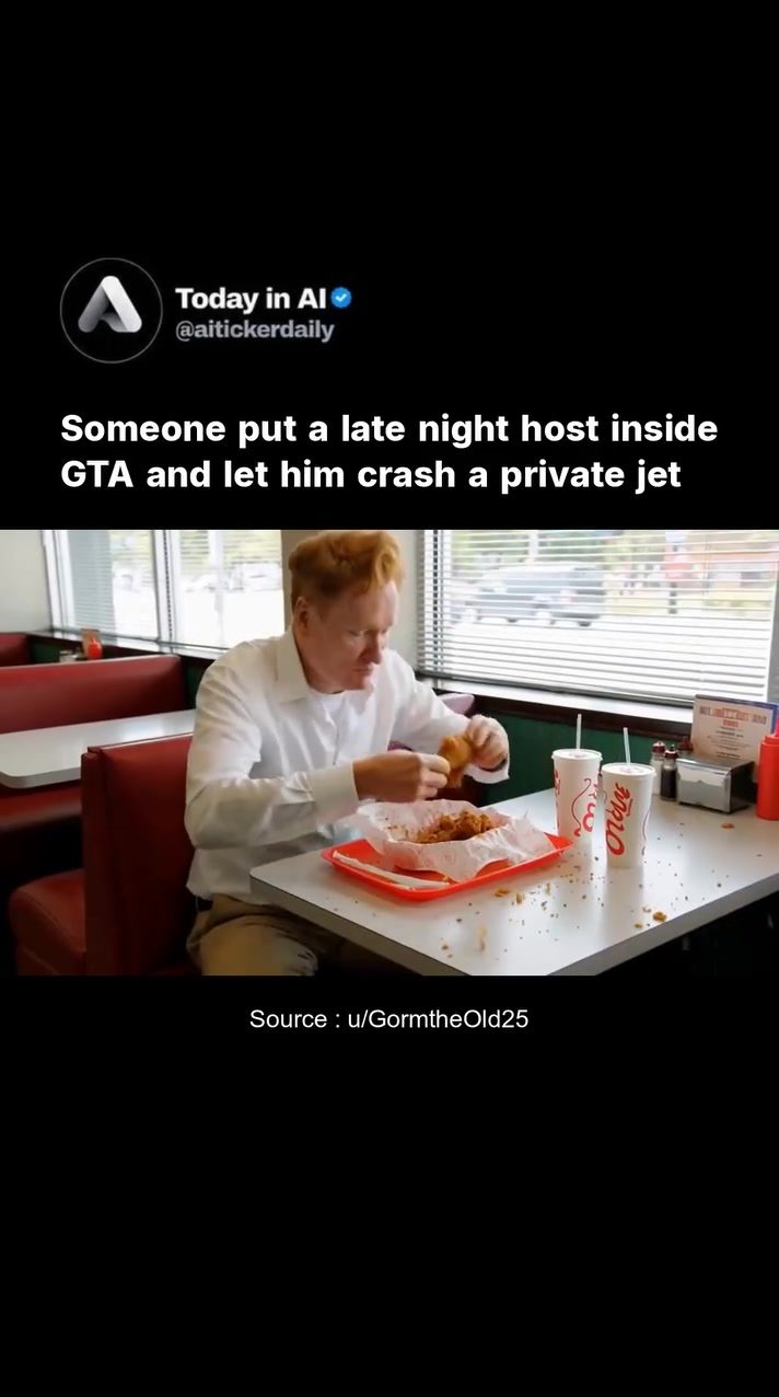 Late Night Host's AI-Gen GTA Food Challenge