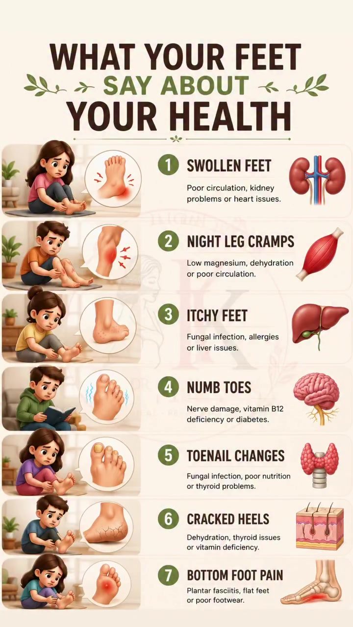 Foot Health: 7 Common Issues and Hidden Health Clues