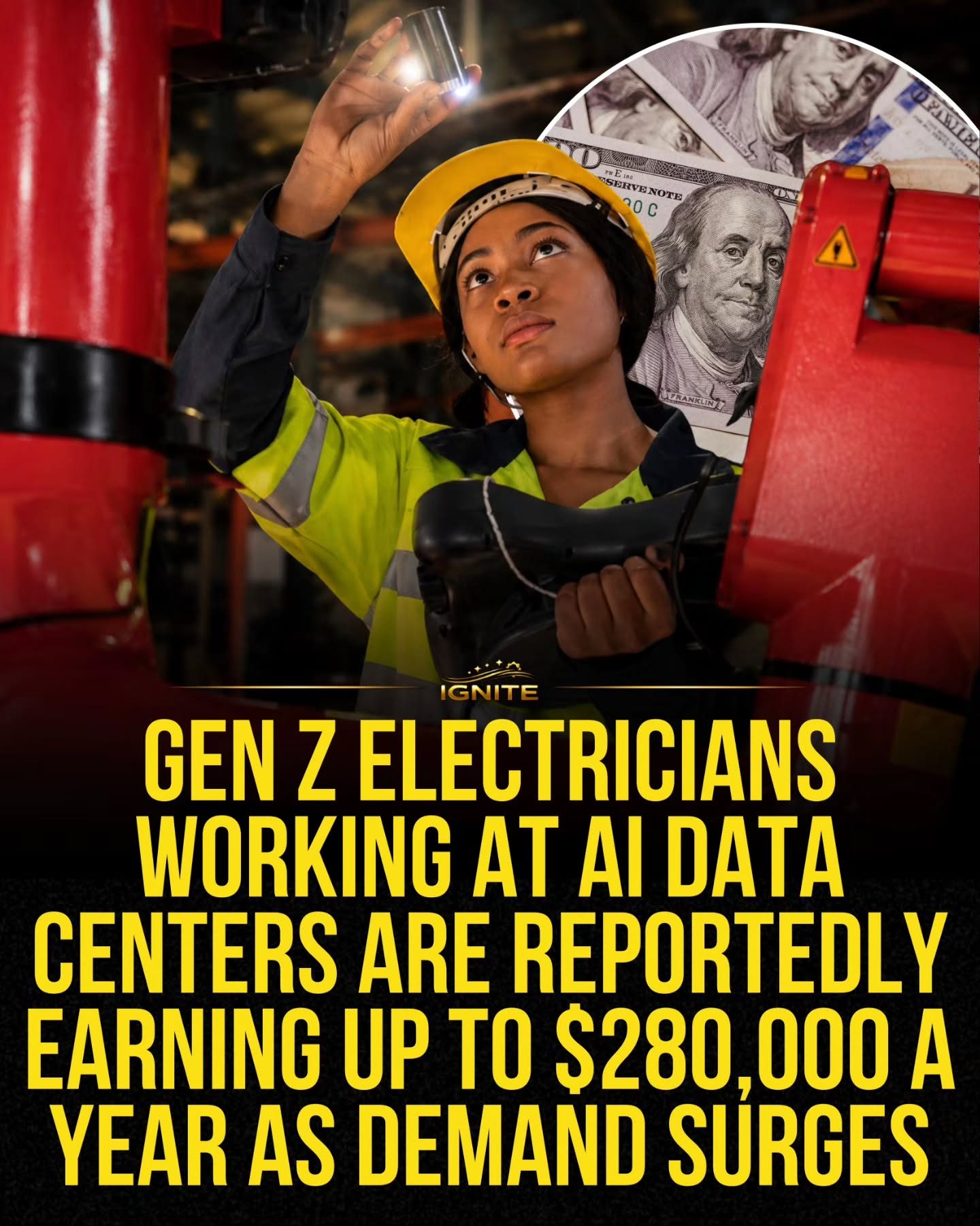 Are Electricians Working in AI Data Centers Paid $280,000 a Year?