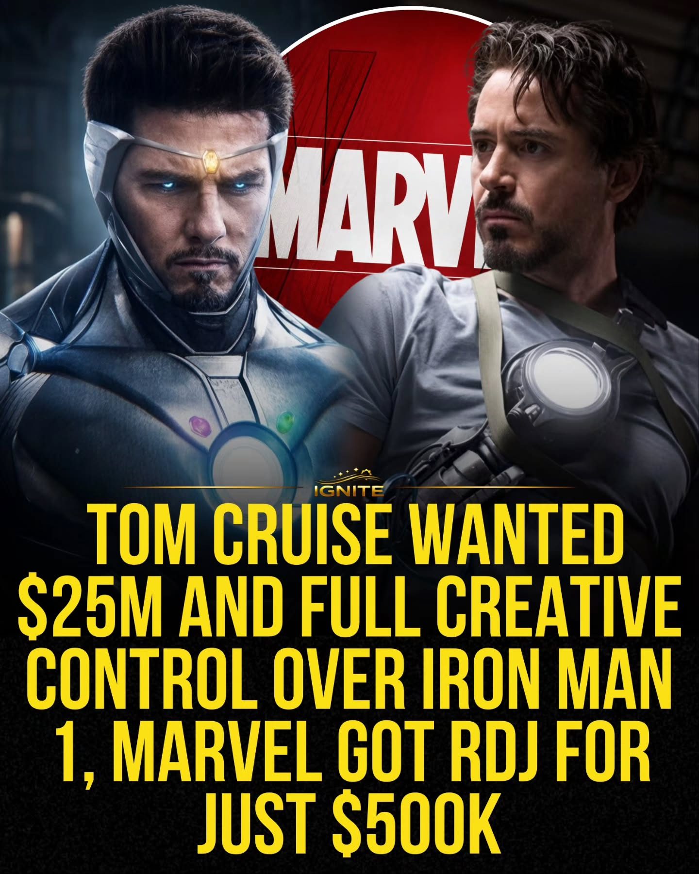 Tom Cruise: Almost Marvel's Iron Man