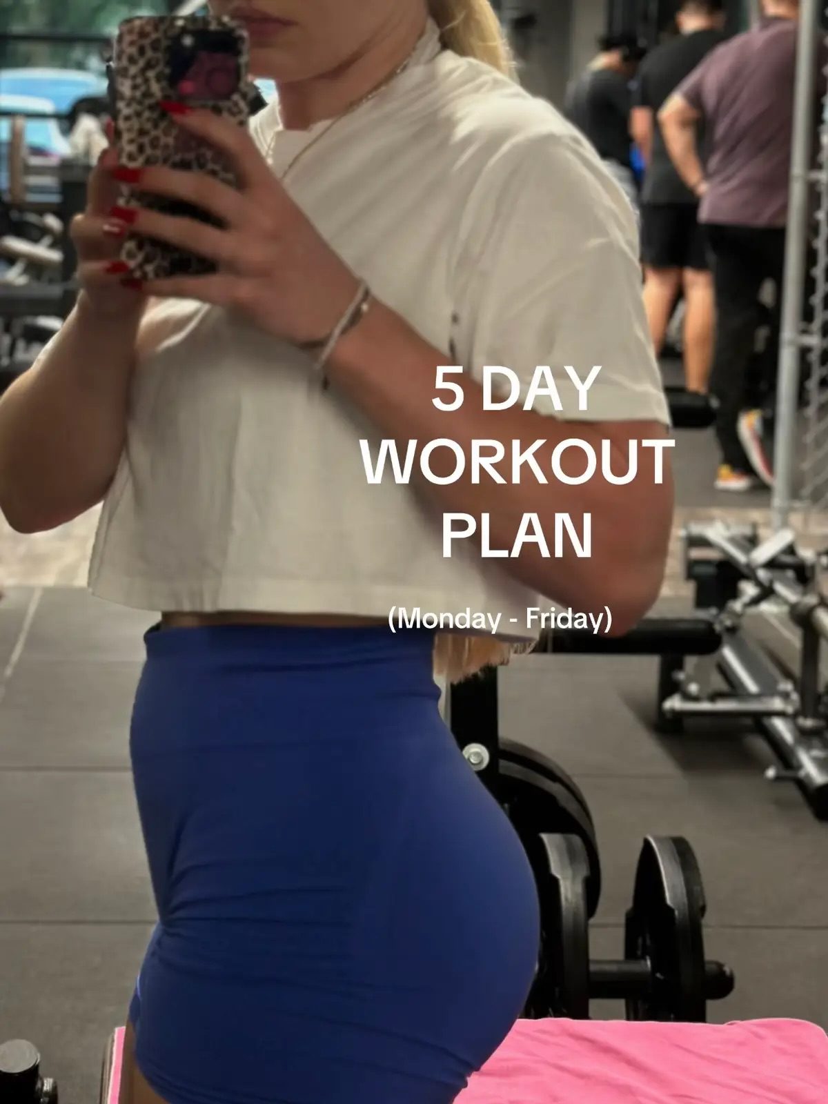 5-Day Workout Plan for Consistency and Structure