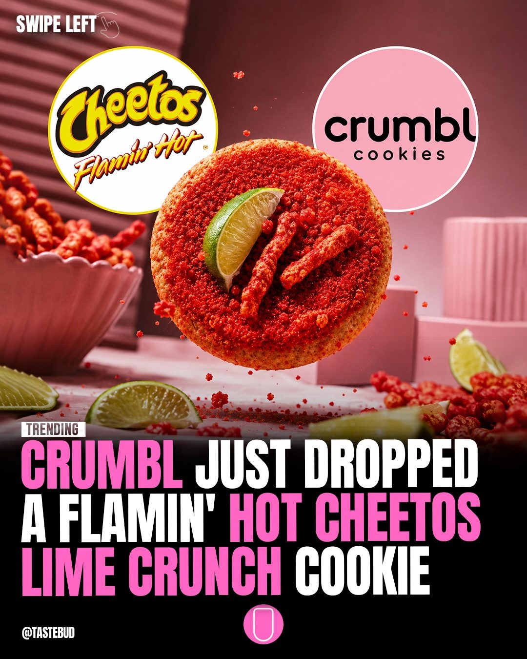Crumbl's Flamin' Hot Cheetos Lime Crunch Cookie: A Sweet, Spicy Sensation