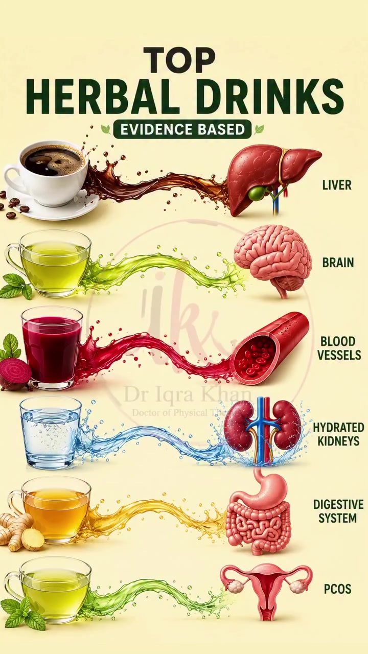 Herbal Drinks for Liver, Brain & Blood Health