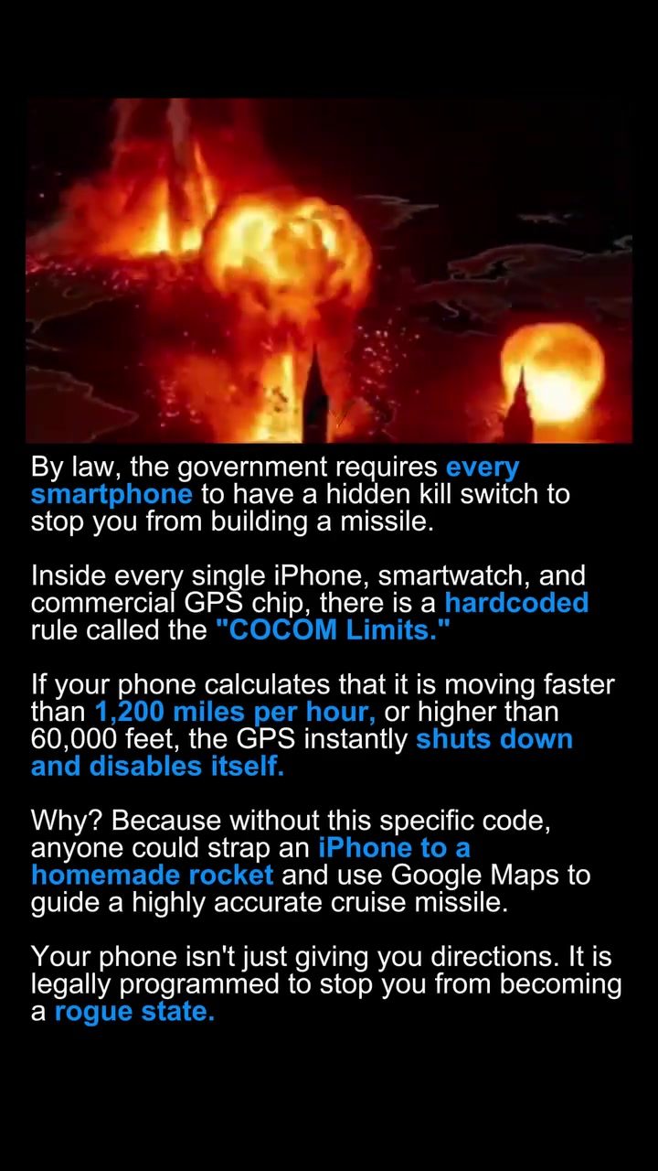 GPS in Smartphones: The Hidden COCOM Limits Explained