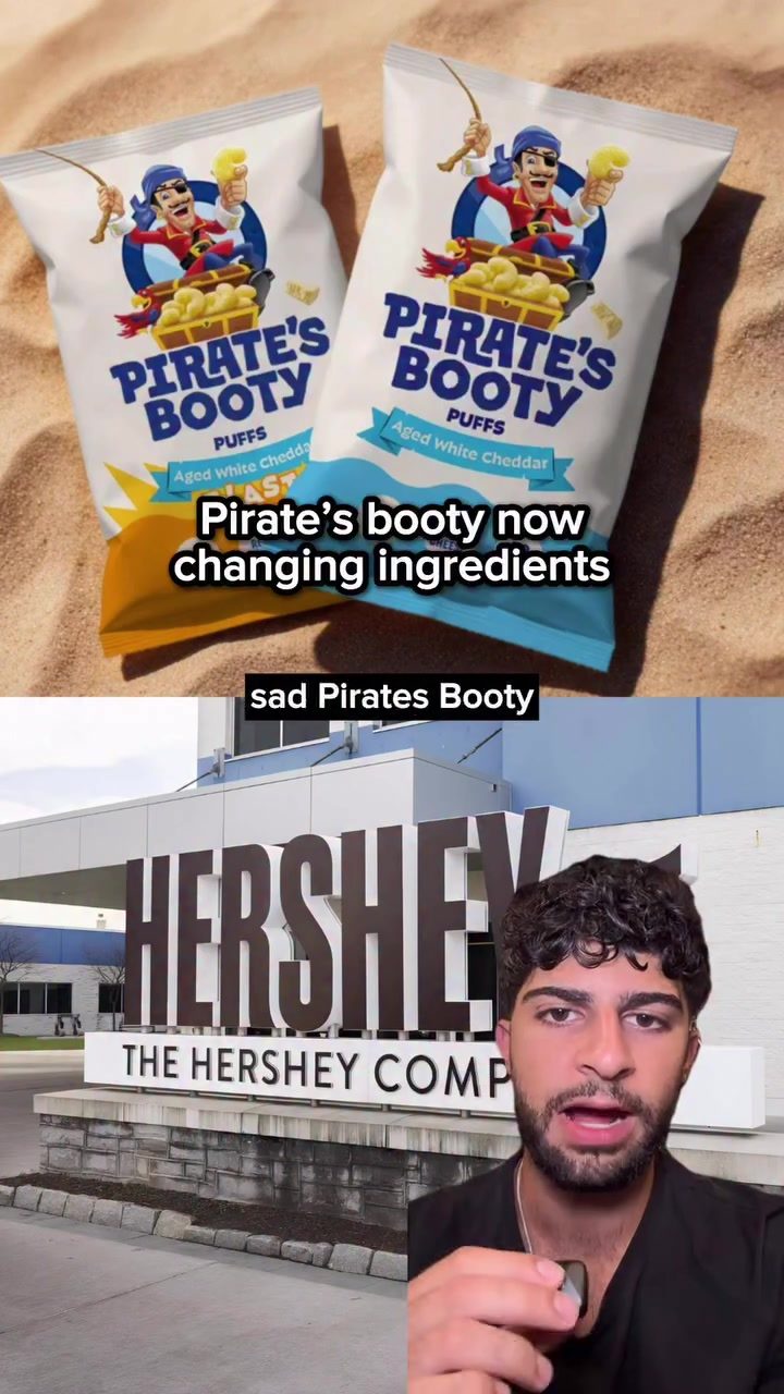 Pirate's Booty Ingredients Changed by Hershey Company