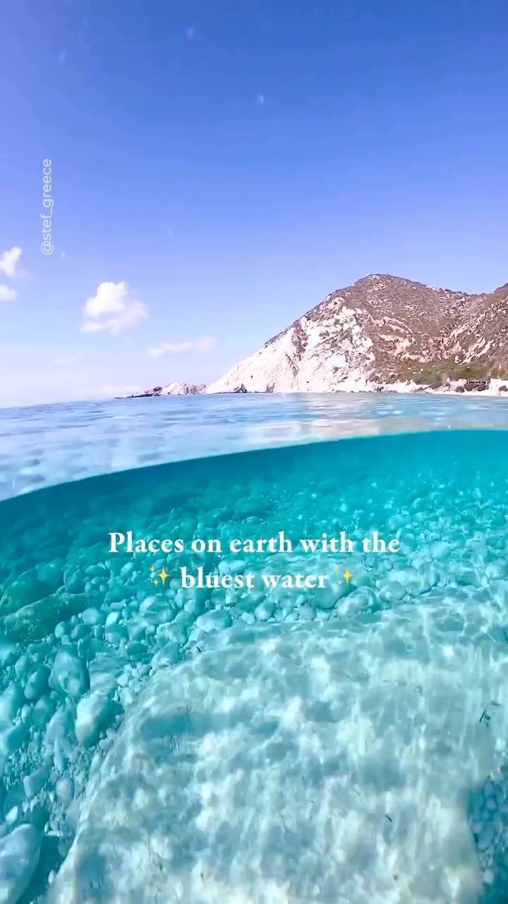 Greece's Underwater View and Other Scenic Beaches