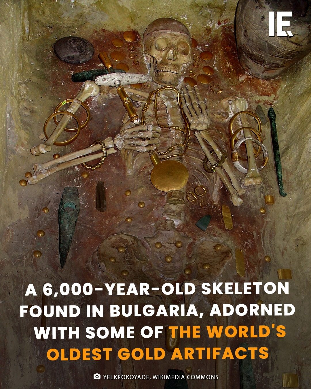 6,000-Year-Old Gold Artifacts Found with Ancient Bulgarian Skeleton