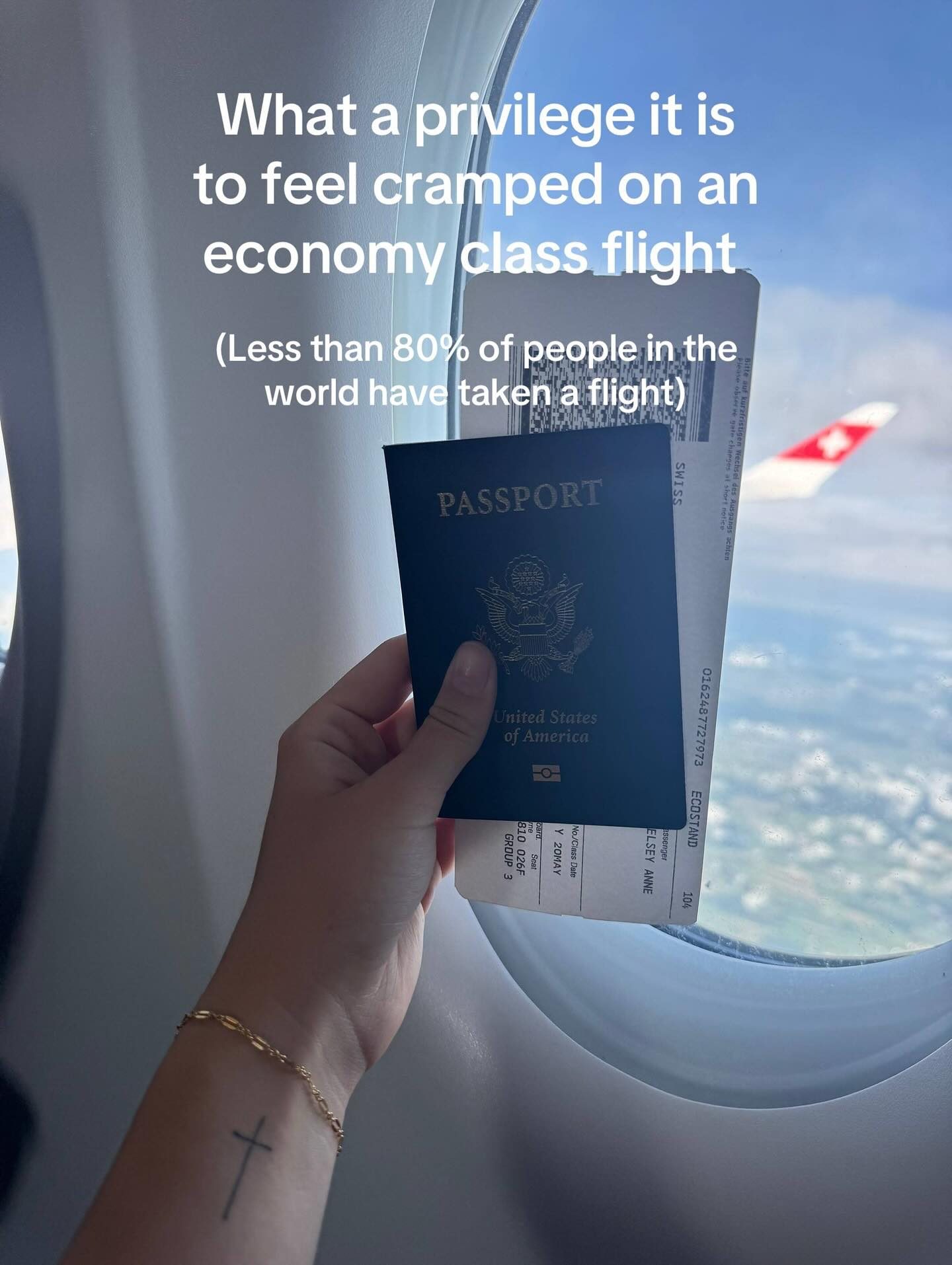 Acknowledging the Privilege of Air Travel: 80% of World Never Flown