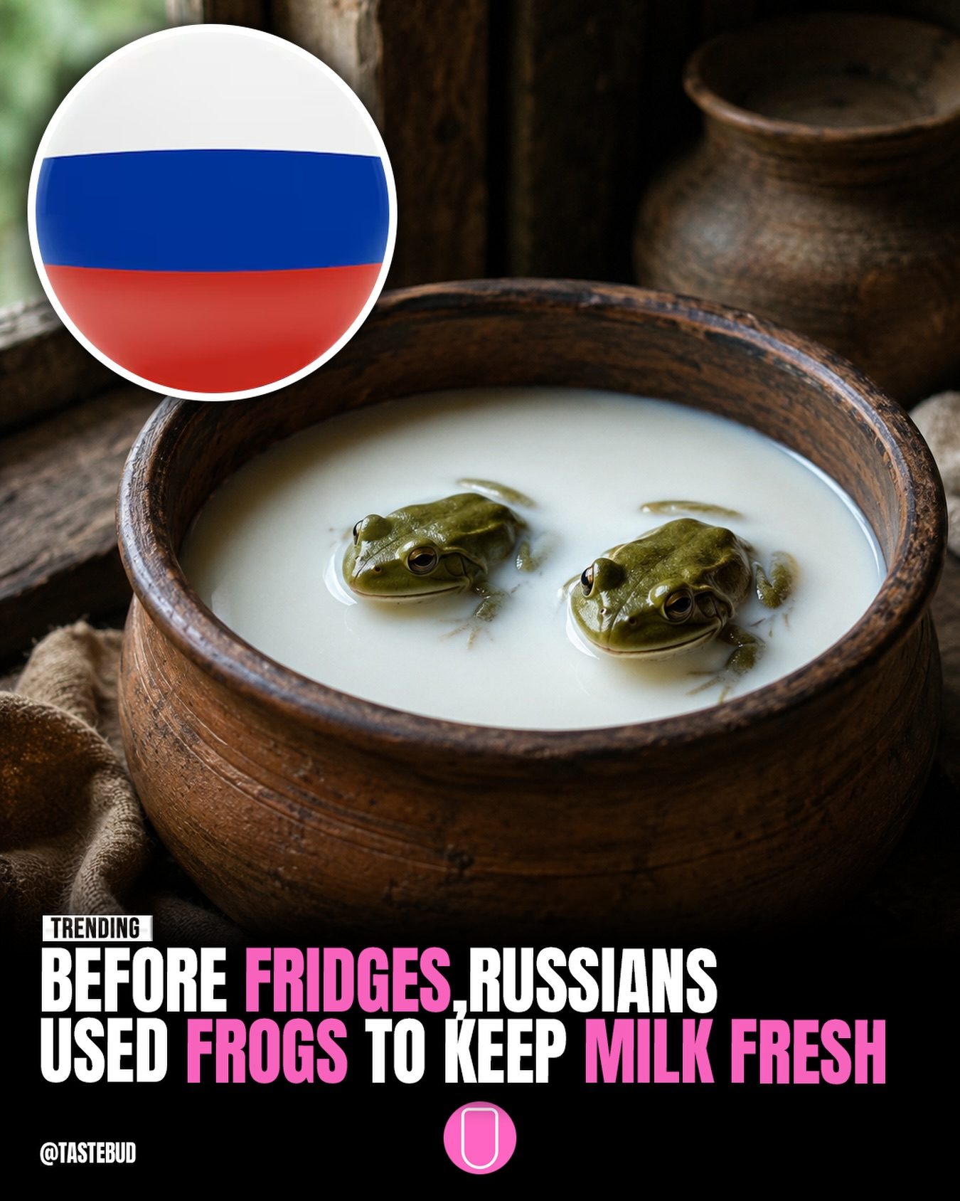 The Strange History of Using Frogs to Keep Milk Fresh
